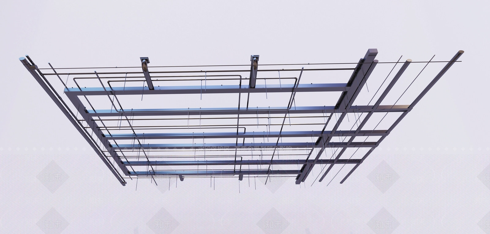 阀门管道3D模型下载【ID:1139393837】