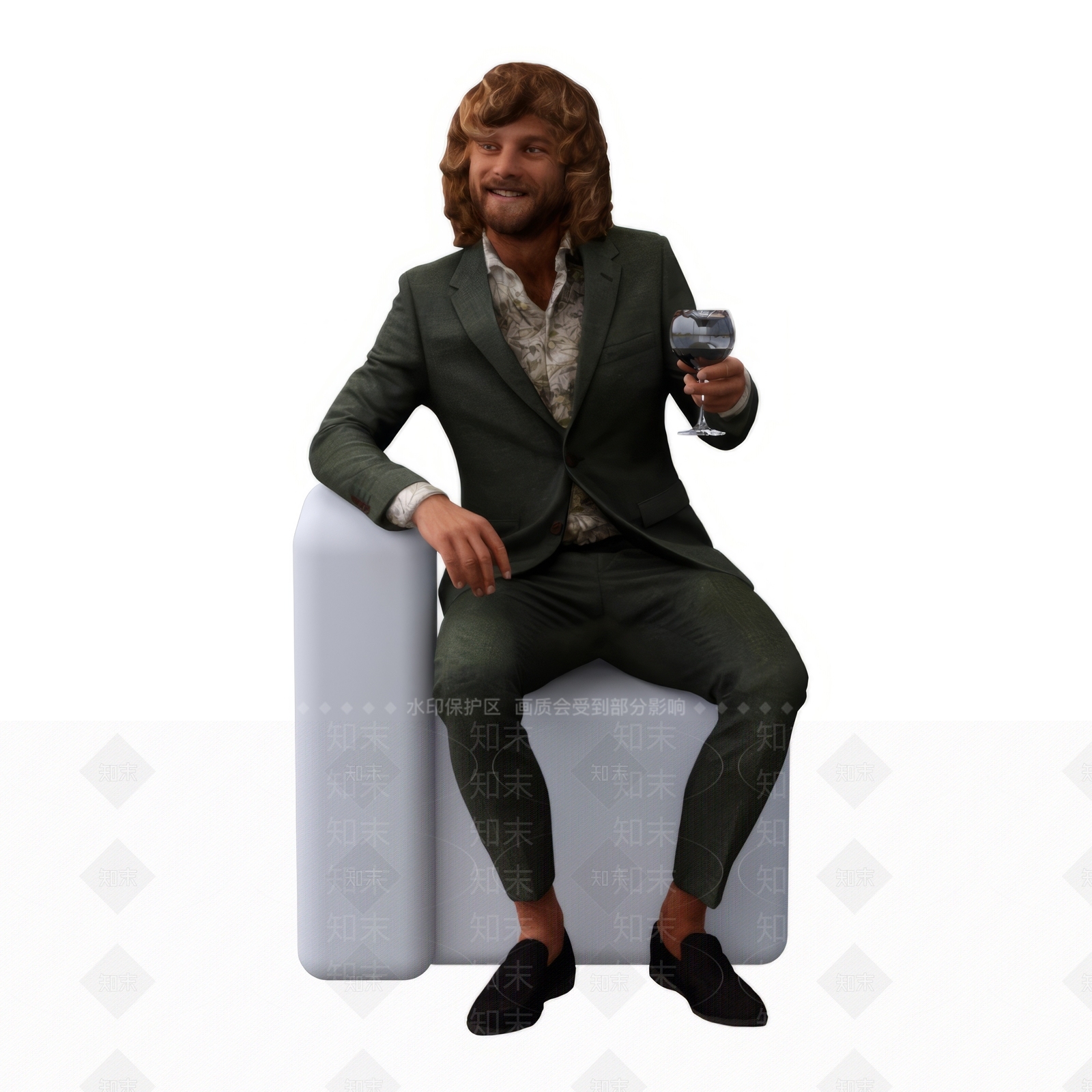 男人3D模型下载【ID:1139709483】