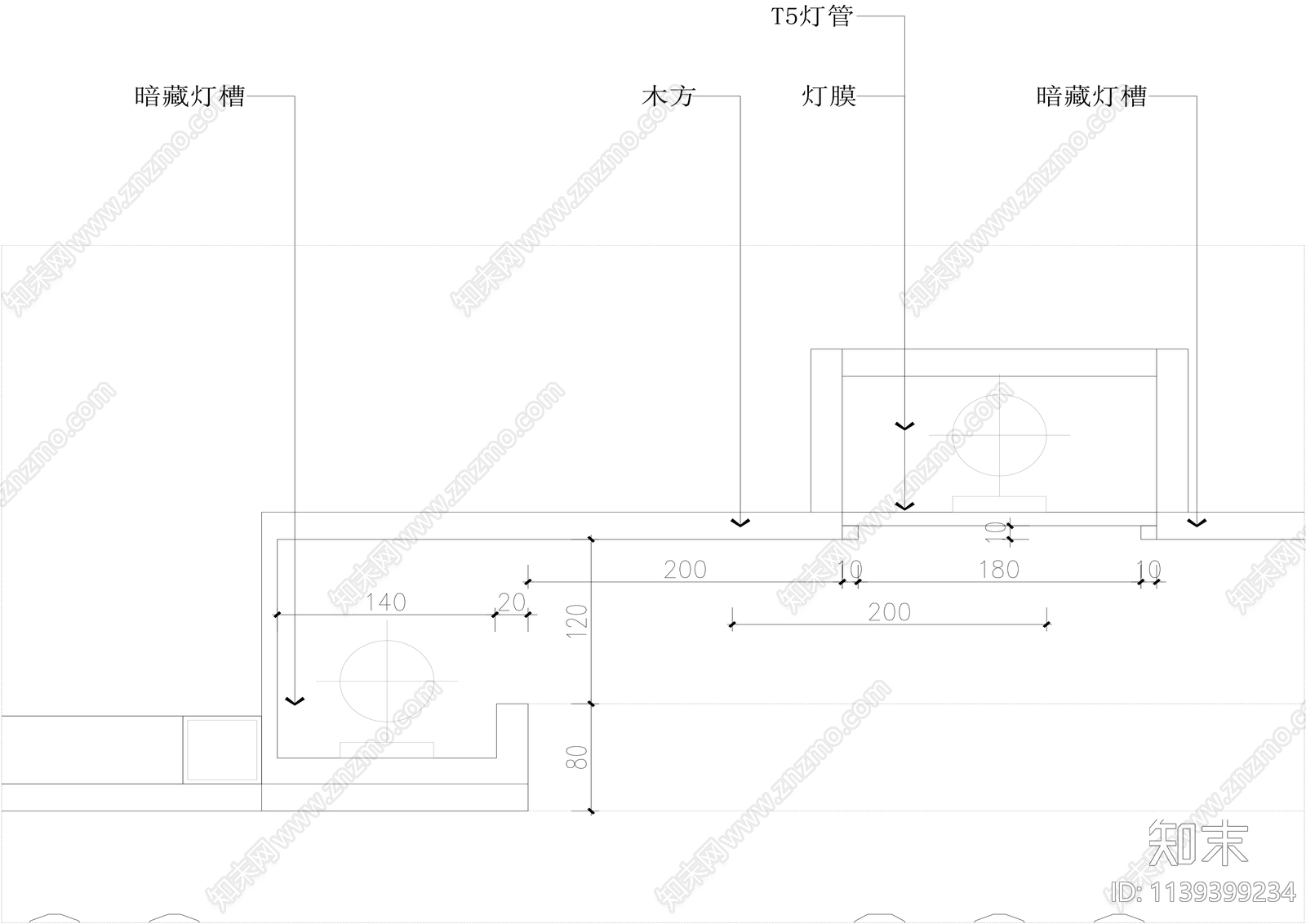 办公室cad施工图下载【ID:1139399234】