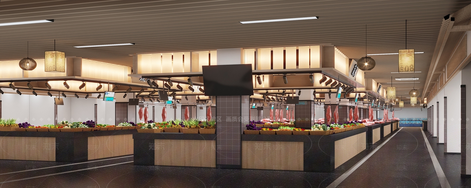 日式超市3D模型下载【ID:1139407161】