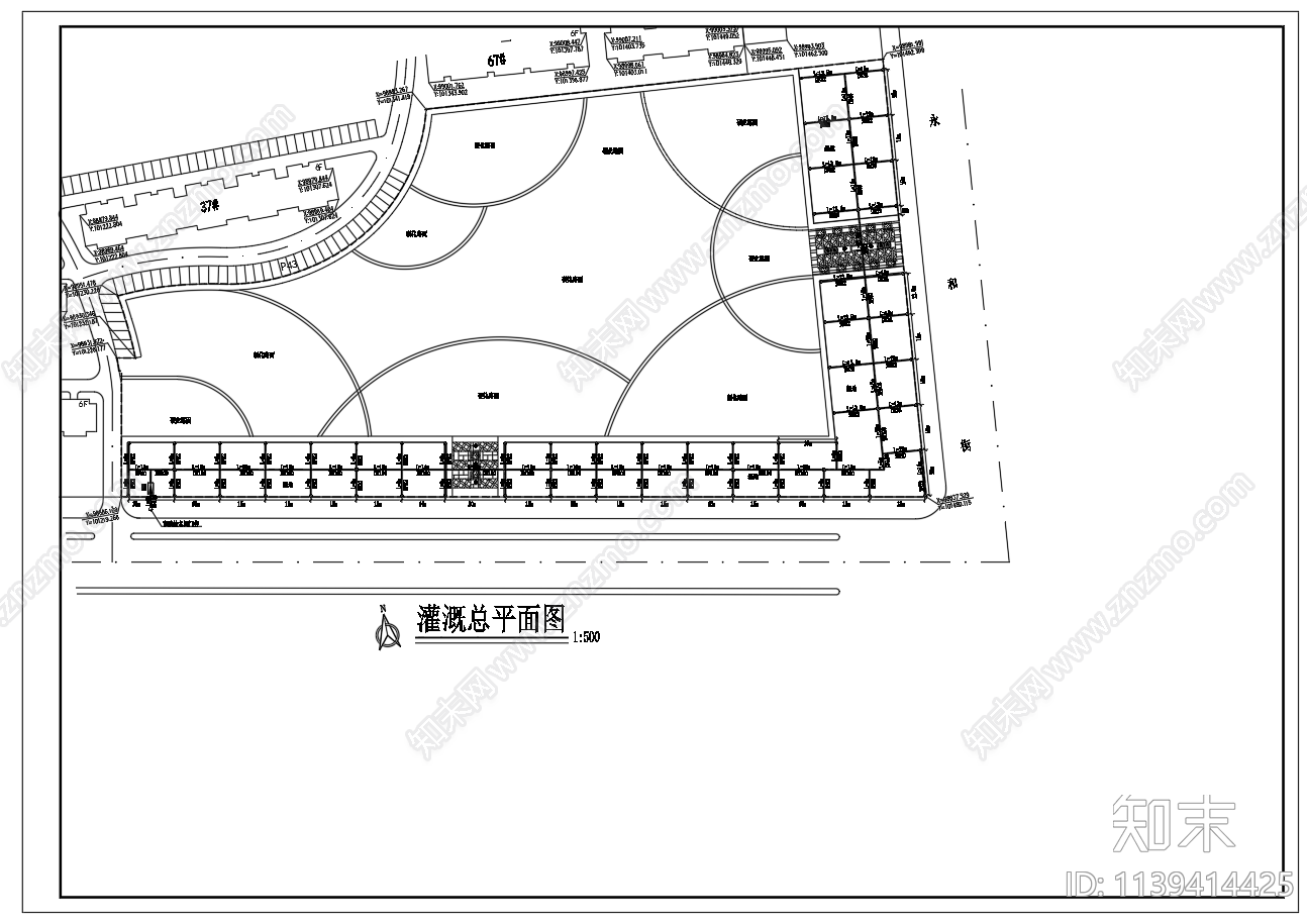 园林喷灌节点施工图下载【ID:1139414425】