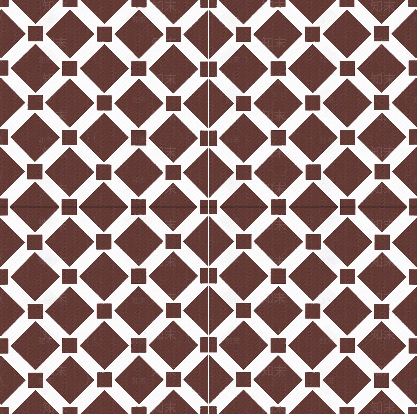 深棕色花砖贴图下载【ID:1139415106】