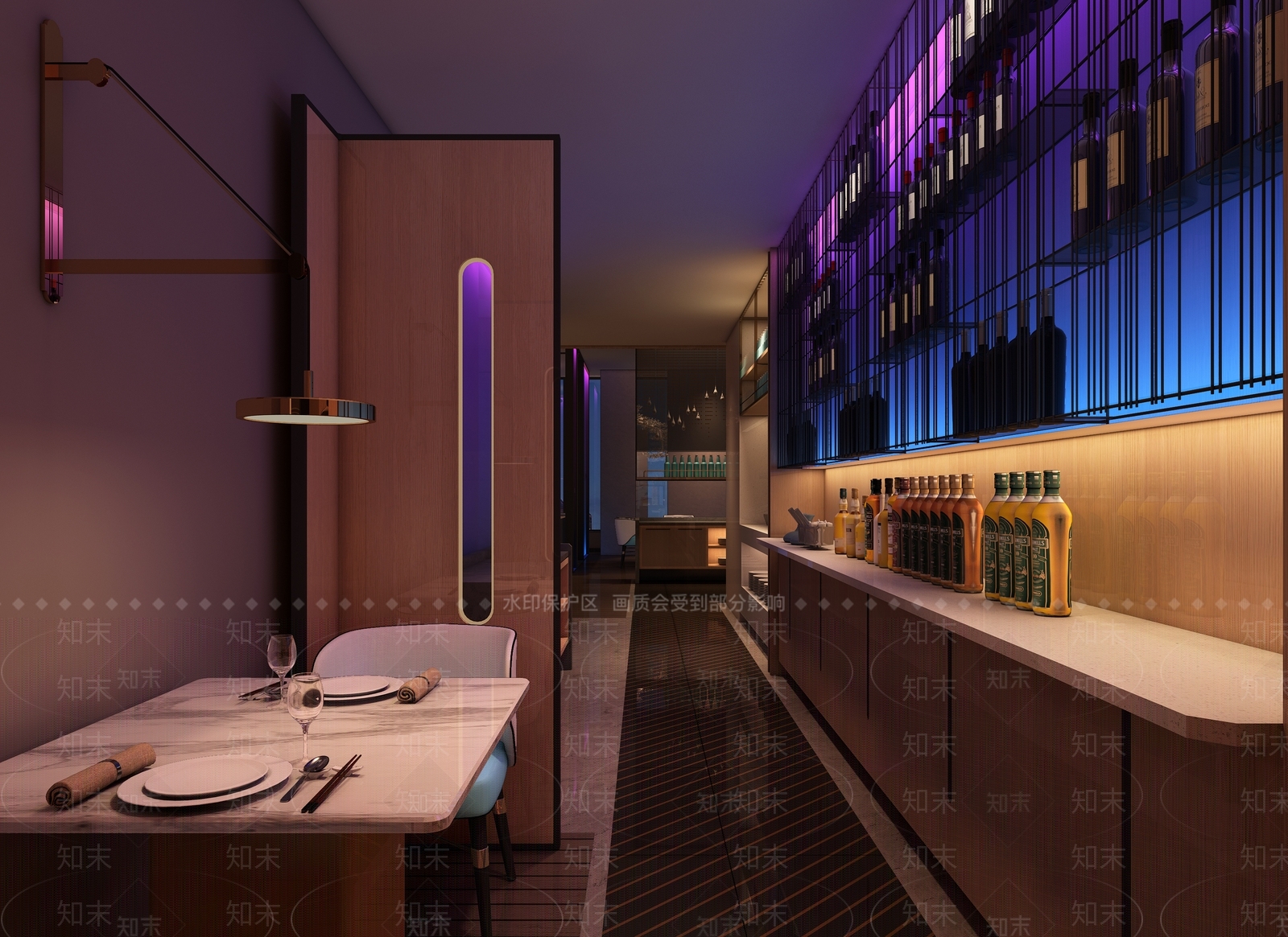 现代茶餐厅3D模型下载【ID:1139435007】