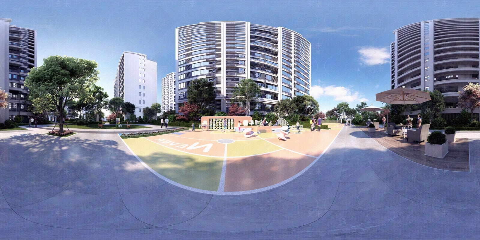 HDR社区运动乐园贴图下载【ID:1139453088】