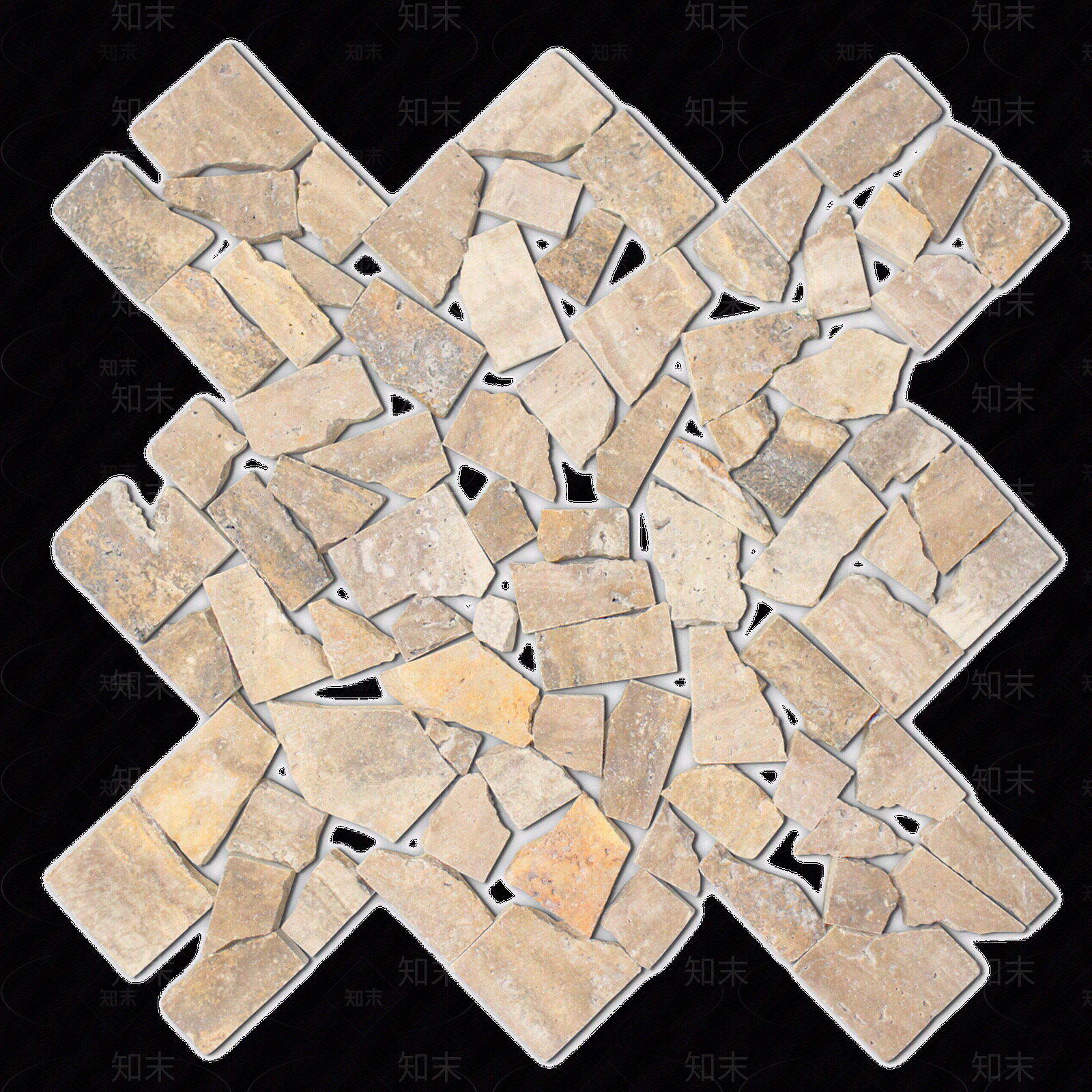 灰色石材花园路贴图下载【ID:1139455692】