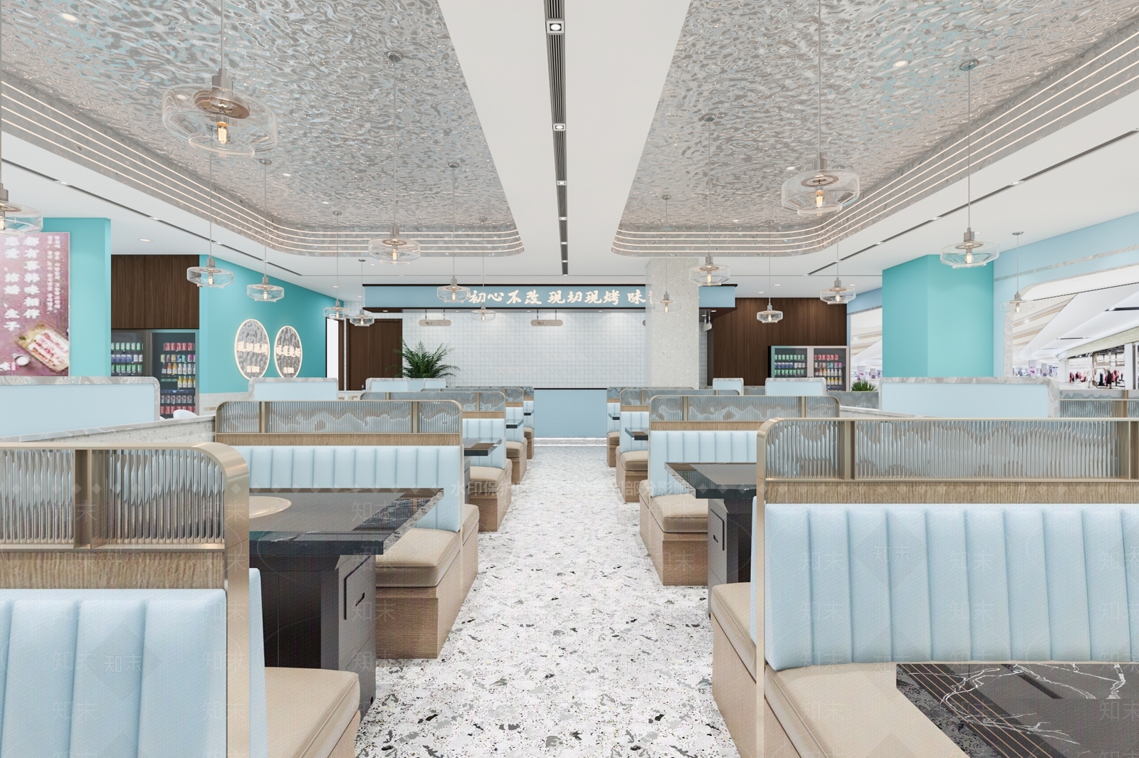 现代火锅店3D模型下载【ID:1139483457】