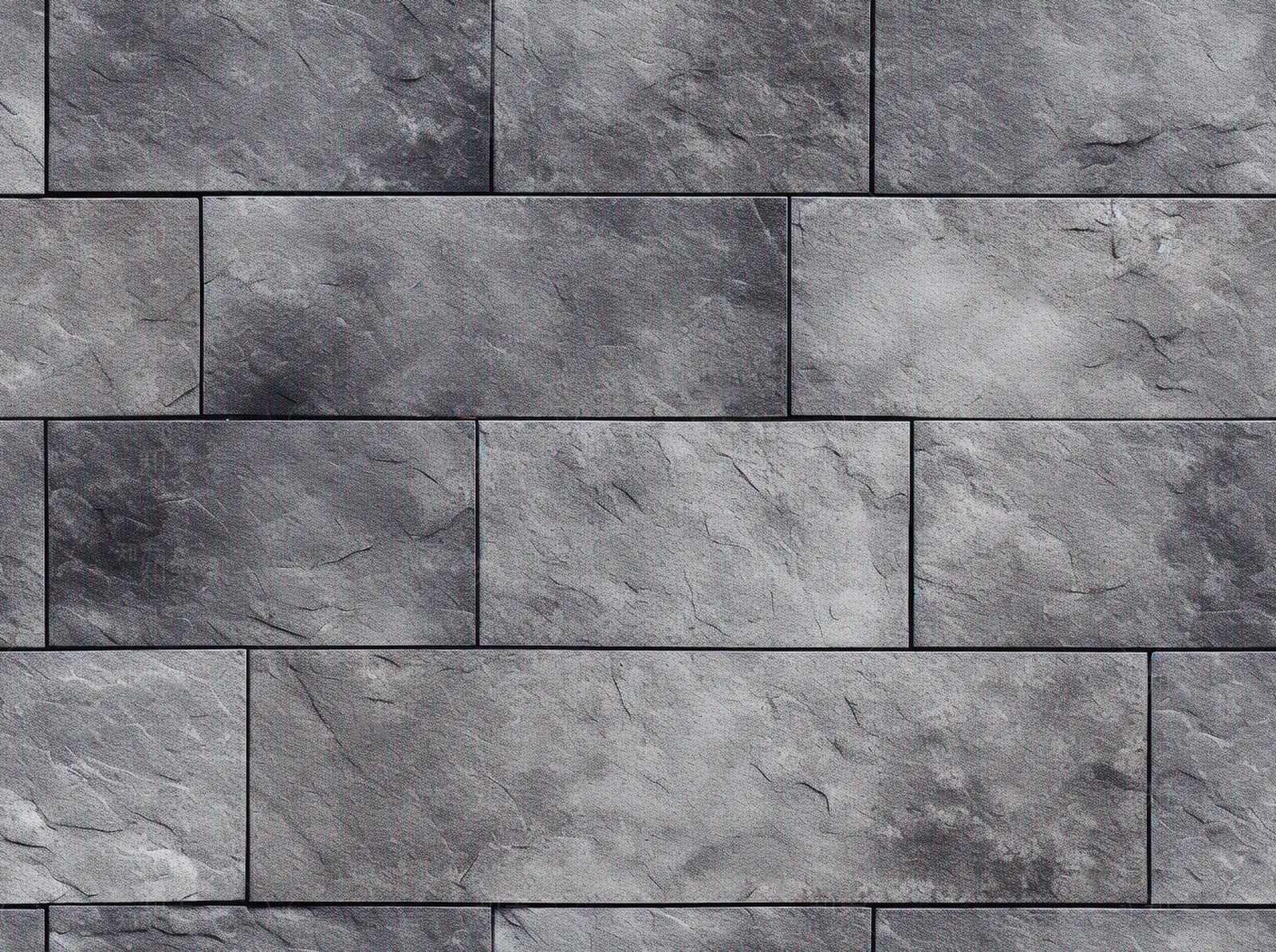 灰色工字拼地砖文化石粗糙墙面无缝贴图贴图下载【ID:1139506794】