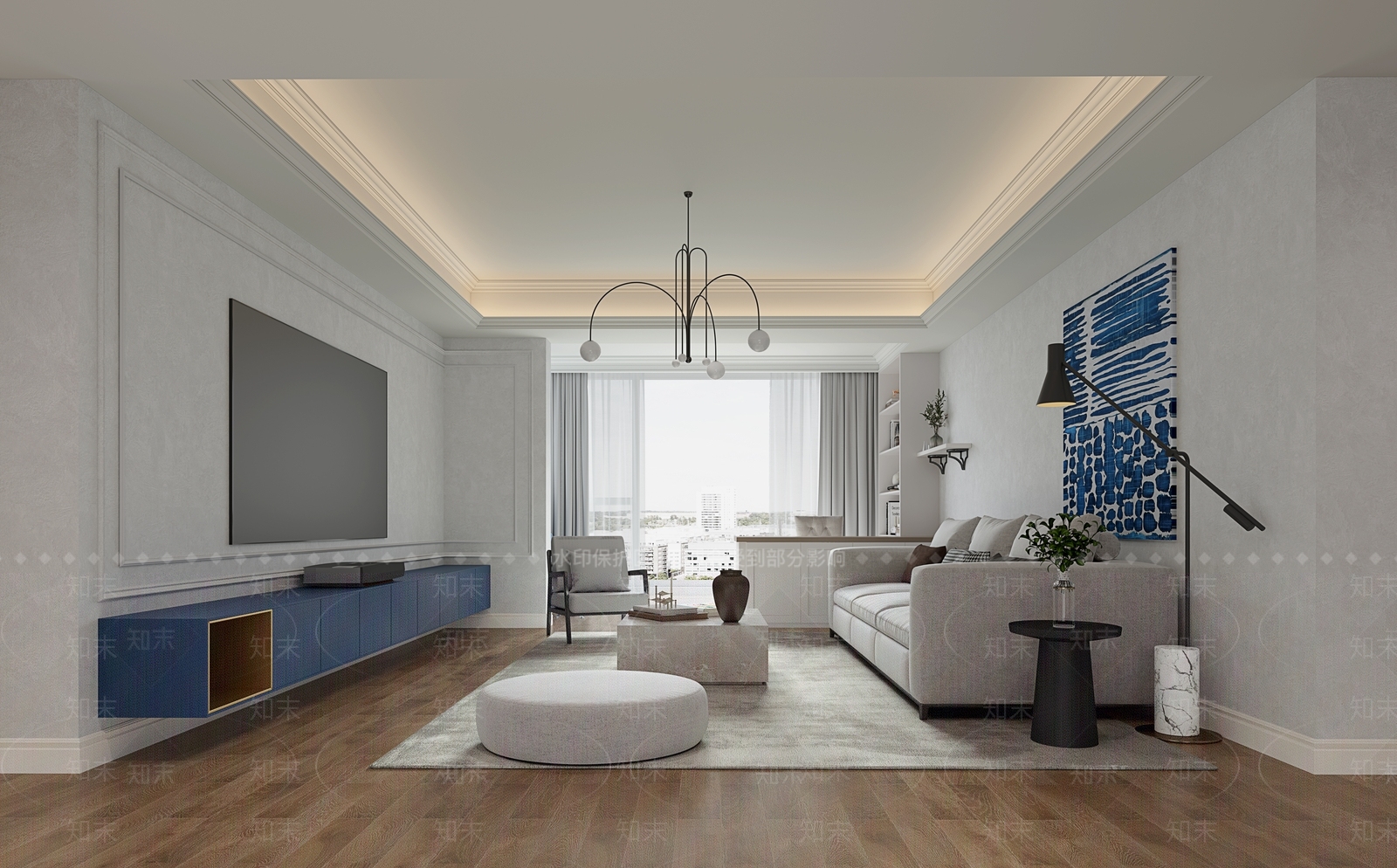 现代家居餐厅3D模型下载【ID:1222080456】