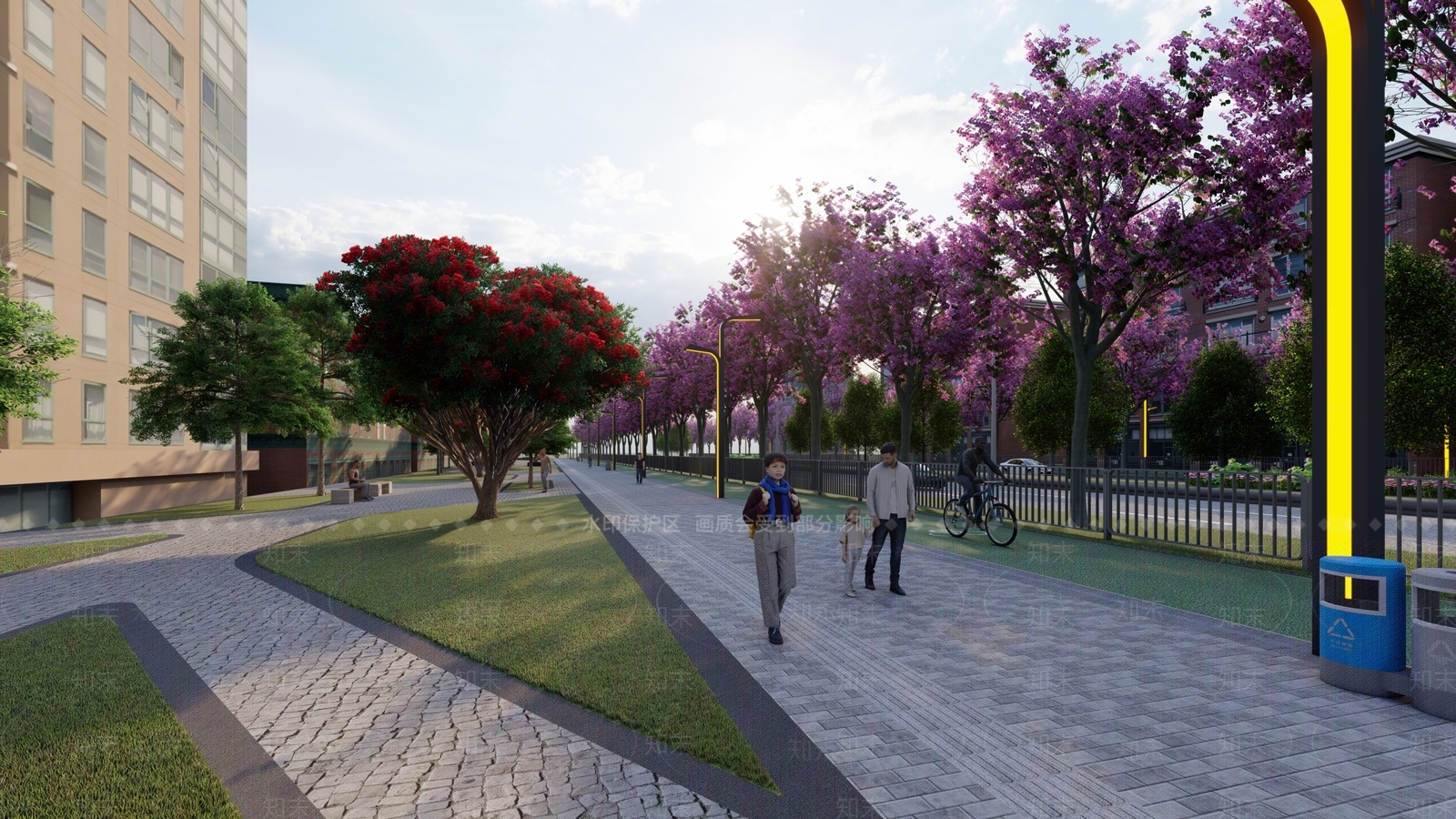 现代道路SU模型下载【ID:1139530829】