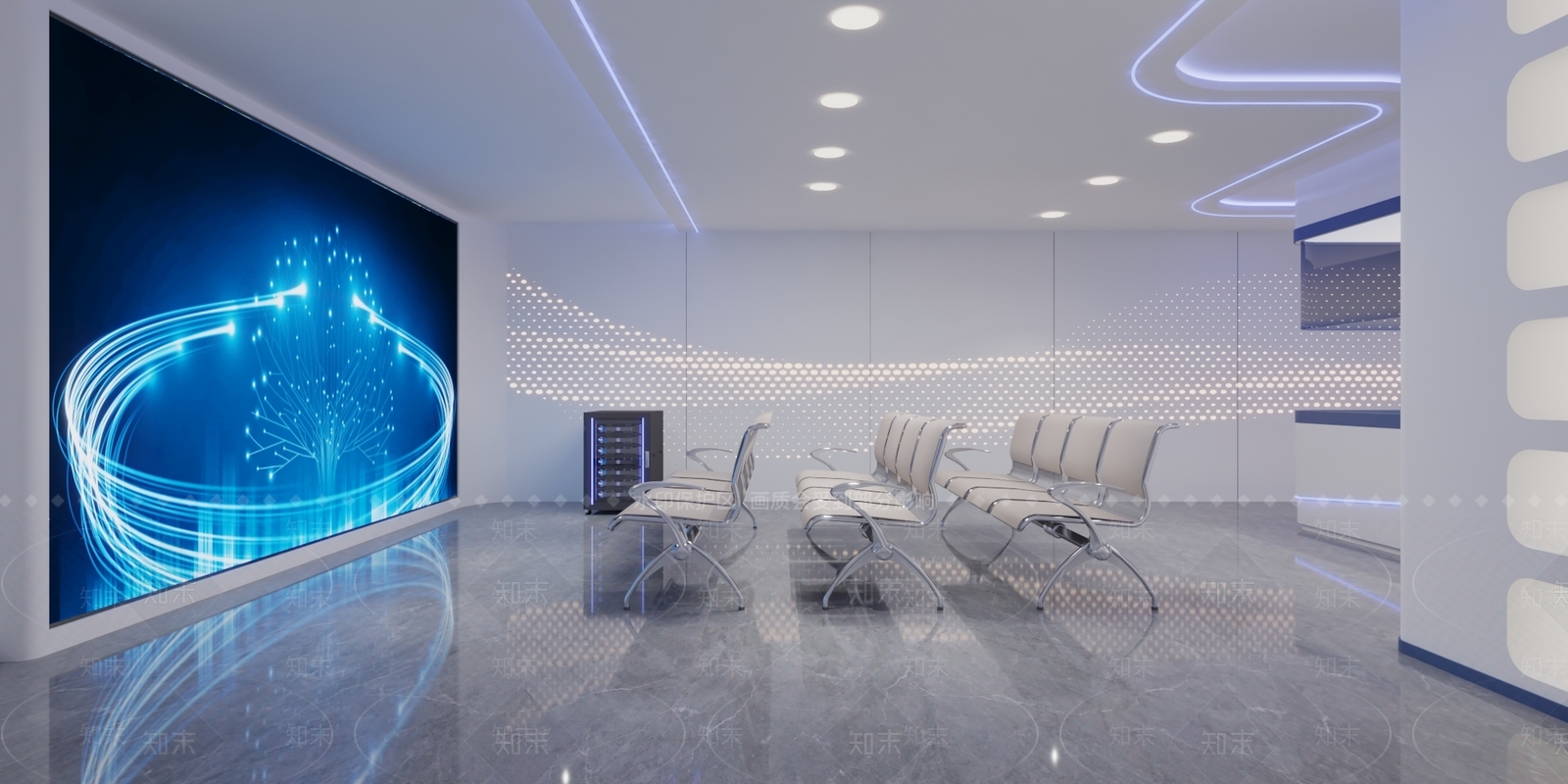 现代指挥中心3D模型下载【ID:1139541879】