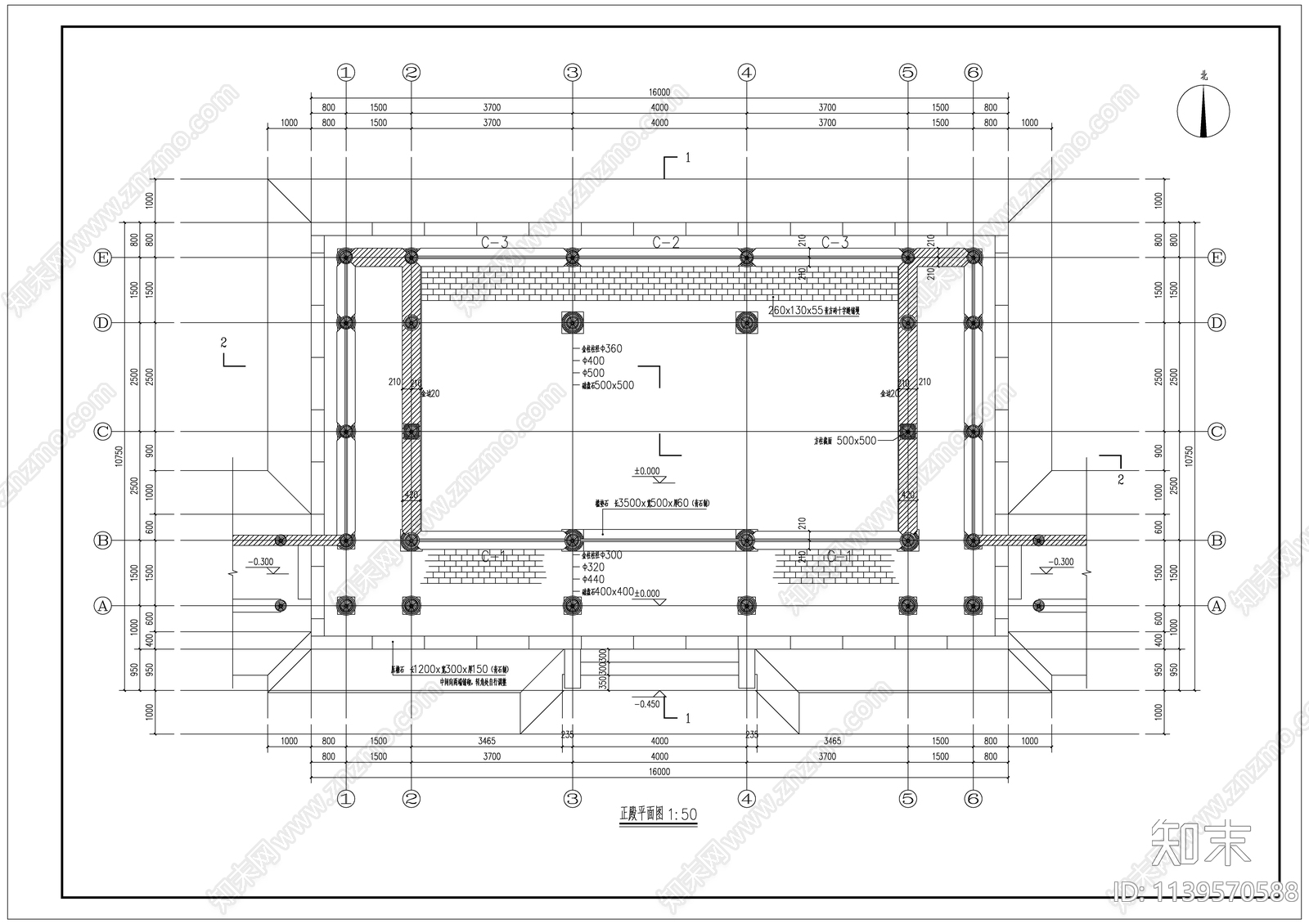 古建筑施工图下载【ID:1139570588】