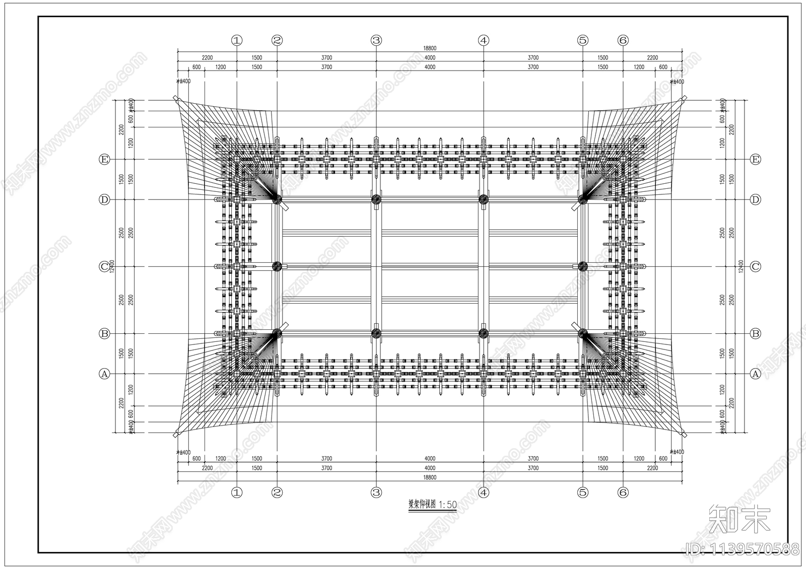 古建筑施工图下载【ID:1139570588】