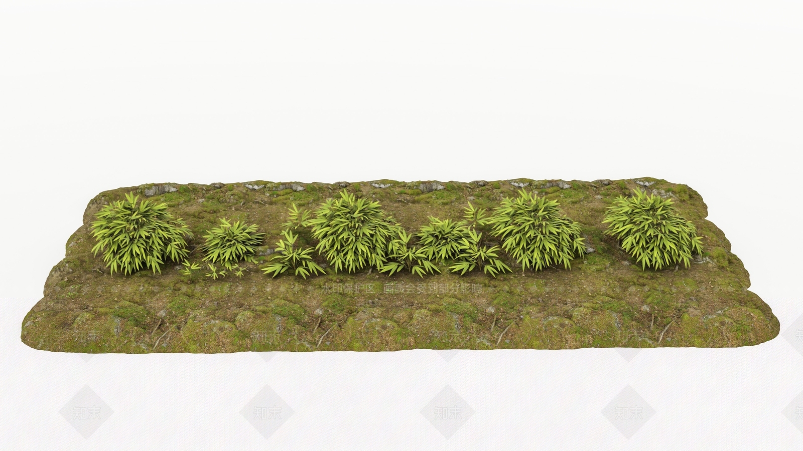 箬竹组合SU模型下载【ID:1139582144】