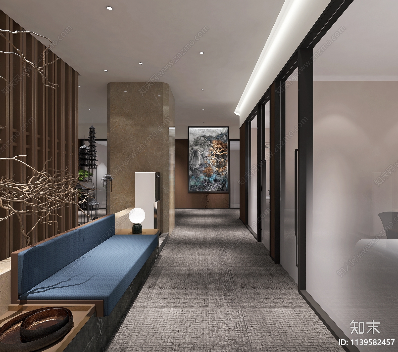 办公室cad施工图下载【ID:1139582457】