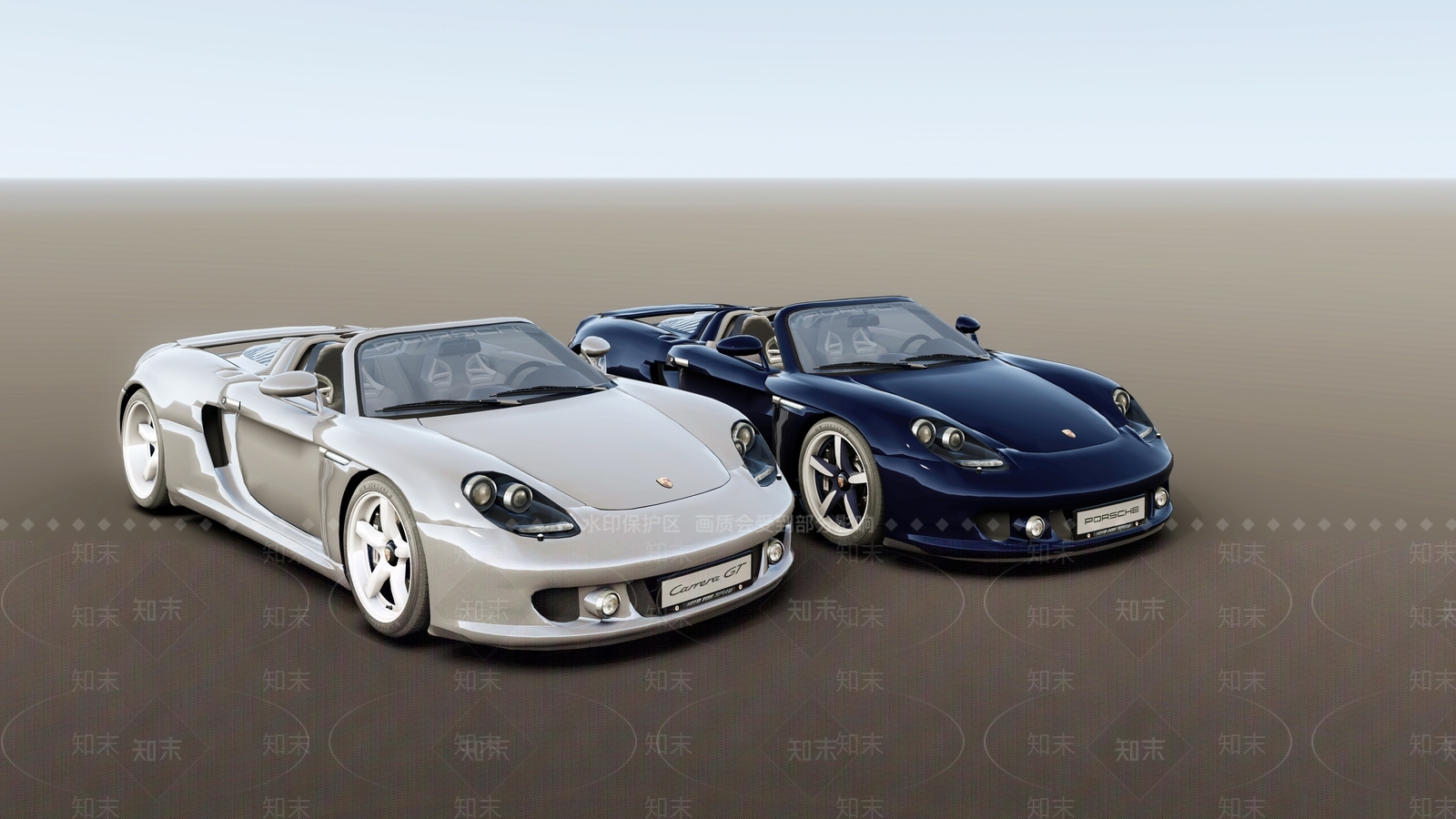 保时捷敞篷跑车SU模型下载【ID:1139584499】