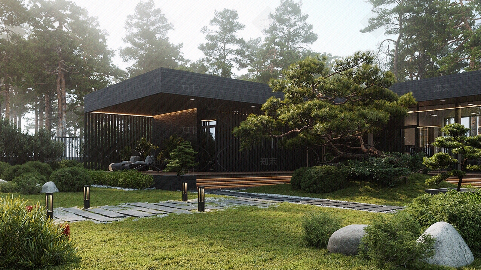 居民楼小区外景贴图下载【ID:1139601339】