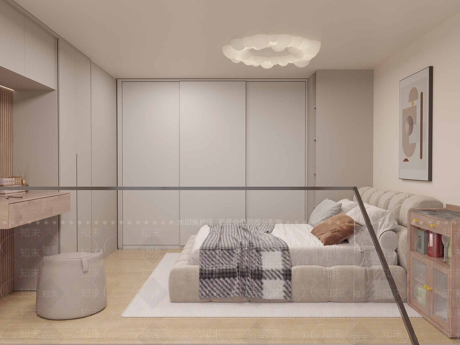 现代单身公寓3D模型下载【ID:1140264675】