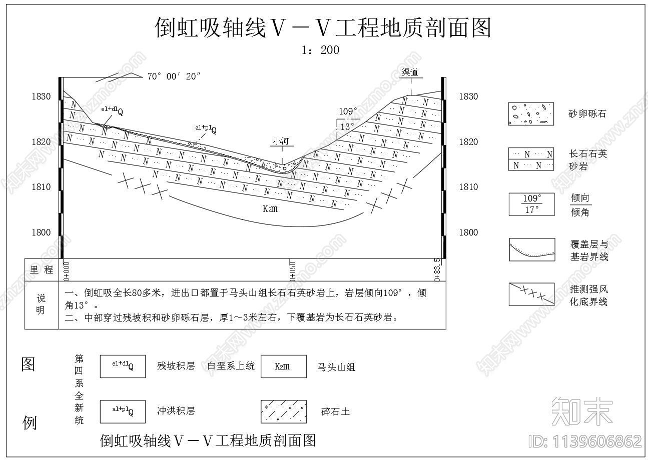 倒洪吸管技施设计cad施工图下载【ID:1139606862】