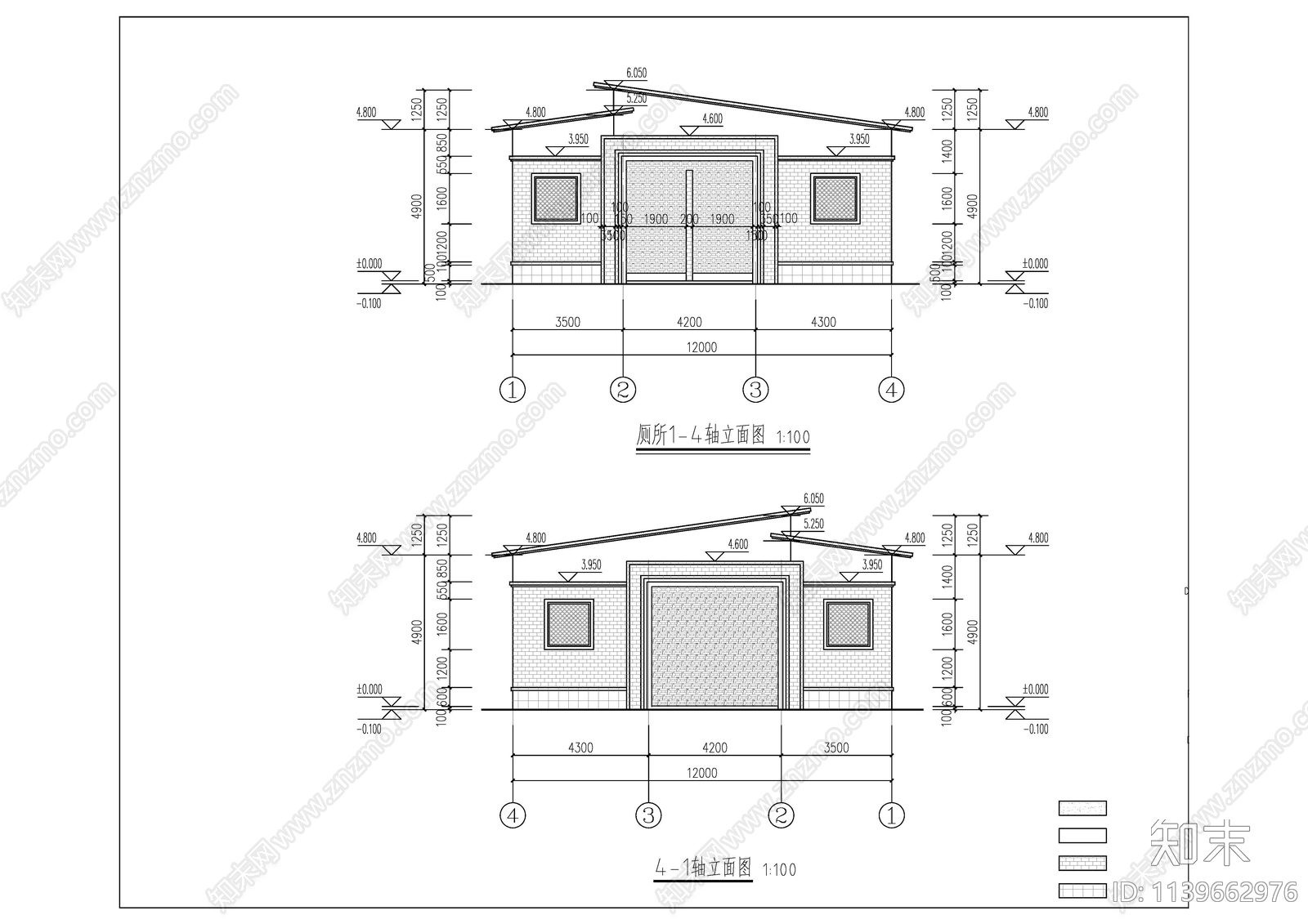 厕所建筑详图施工图下载【ID:1139662976】