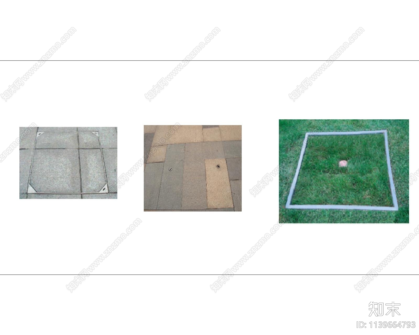 装饰井盖做法详图cad施工图下载【ID:1139664793】