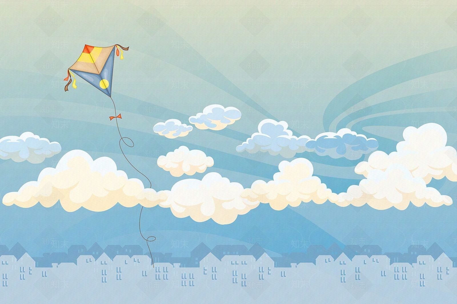 现代儿童房壁画贴图下载【ID:1139690793】