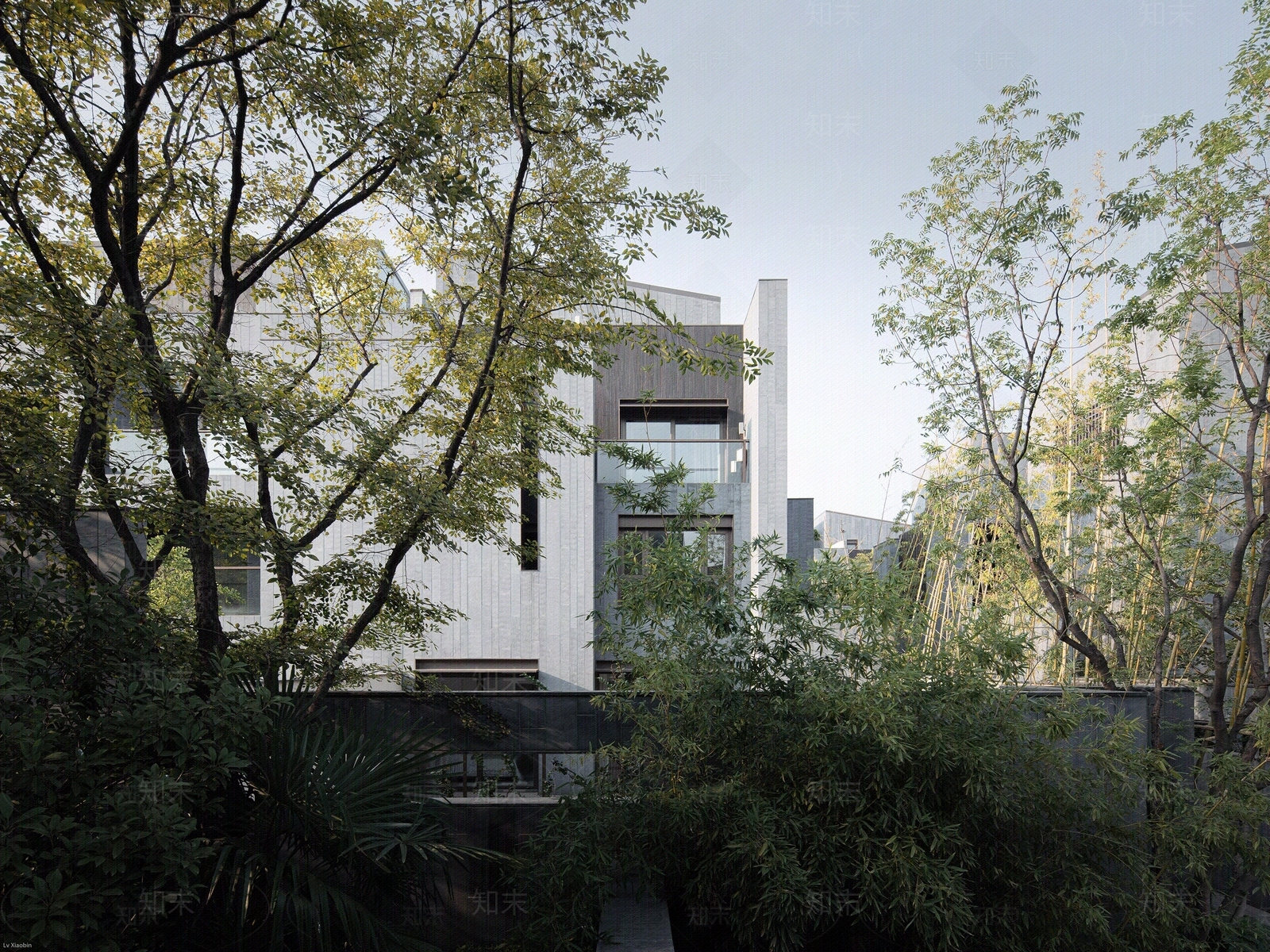 现代风格别墅外景贴图下载【ID:1139709868】