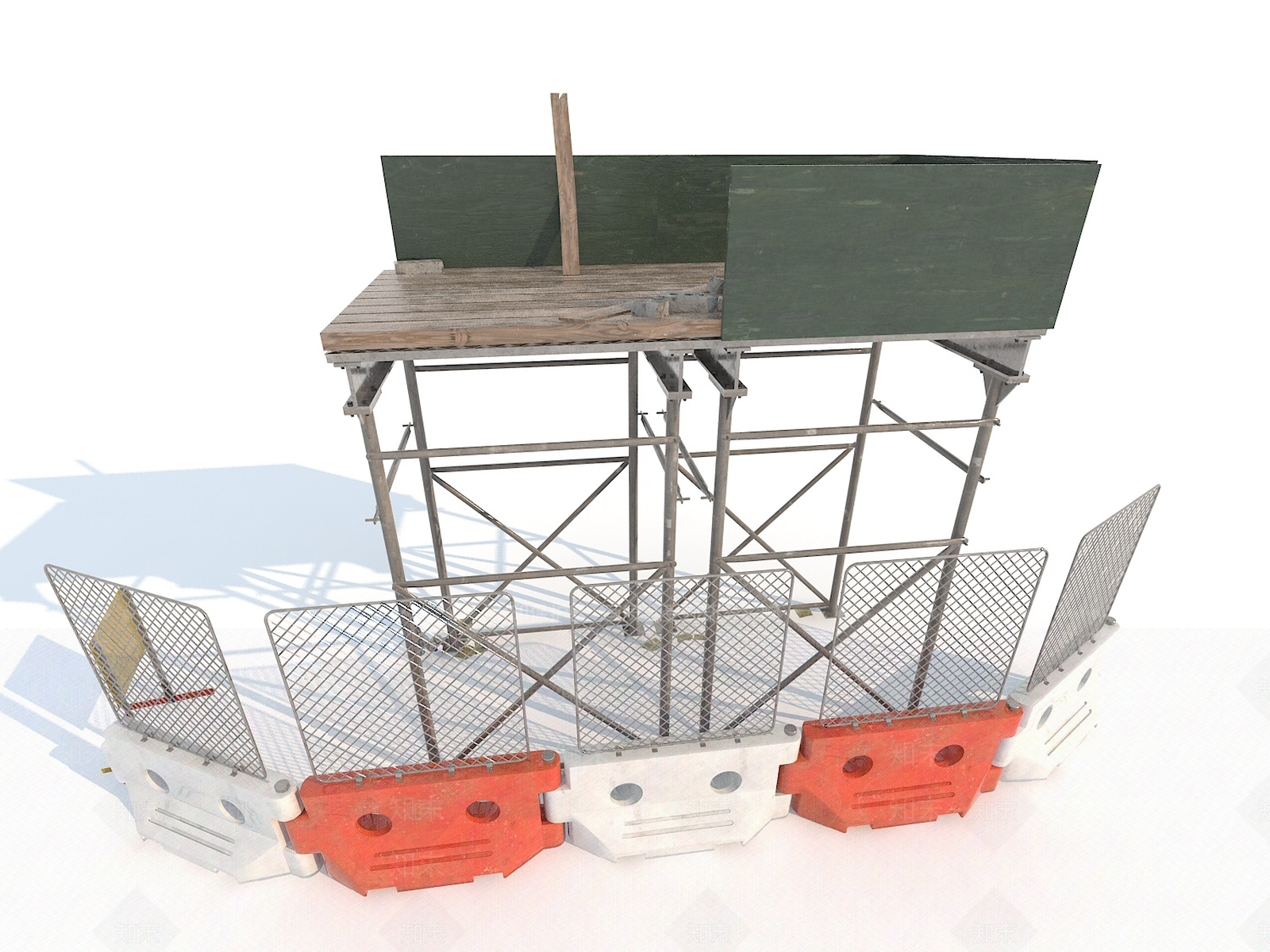 现代安全设施3D模型下载【ID:1139714059】