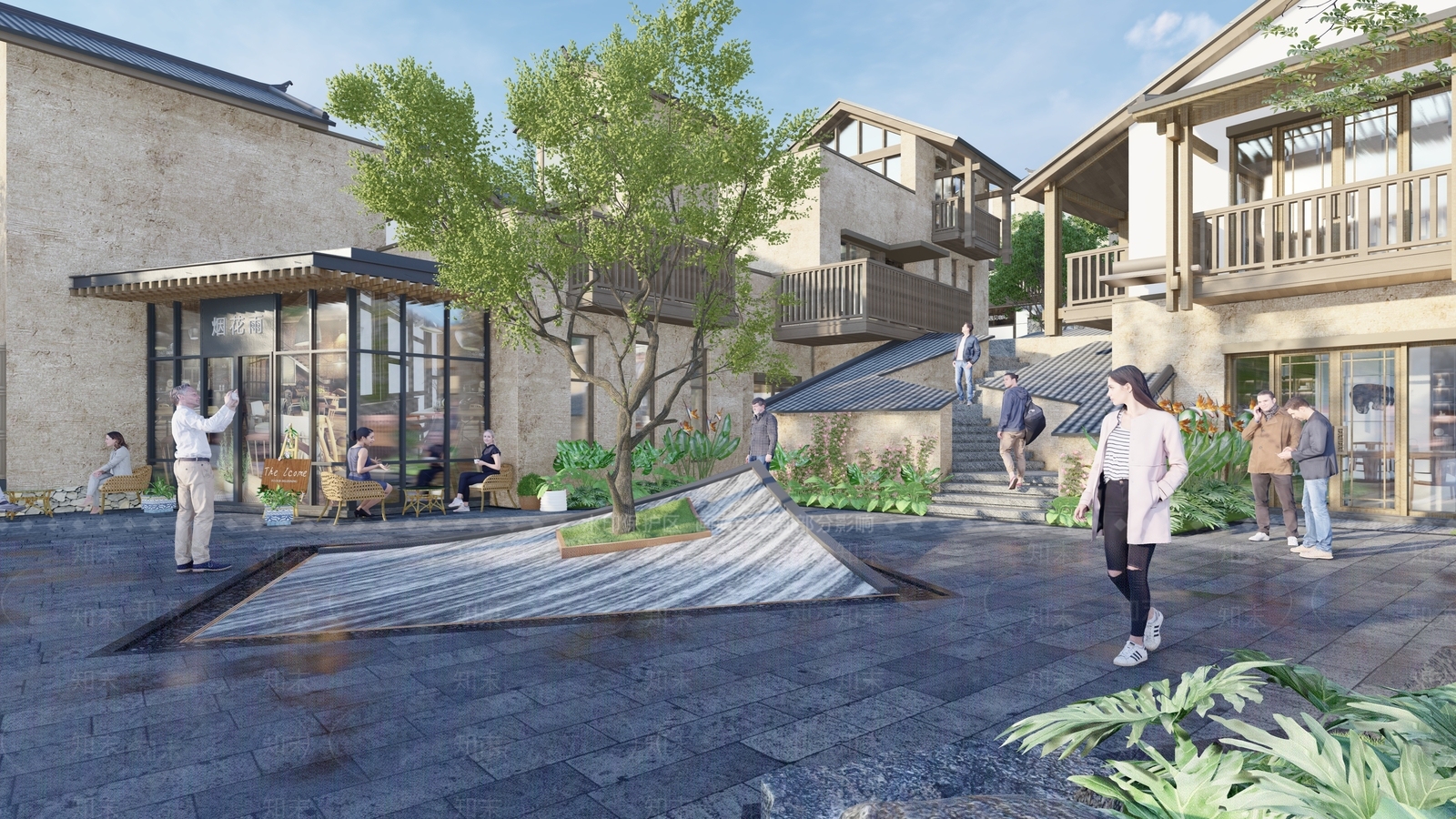 现代融创大理院子SU模型下载【ID:1139722520】