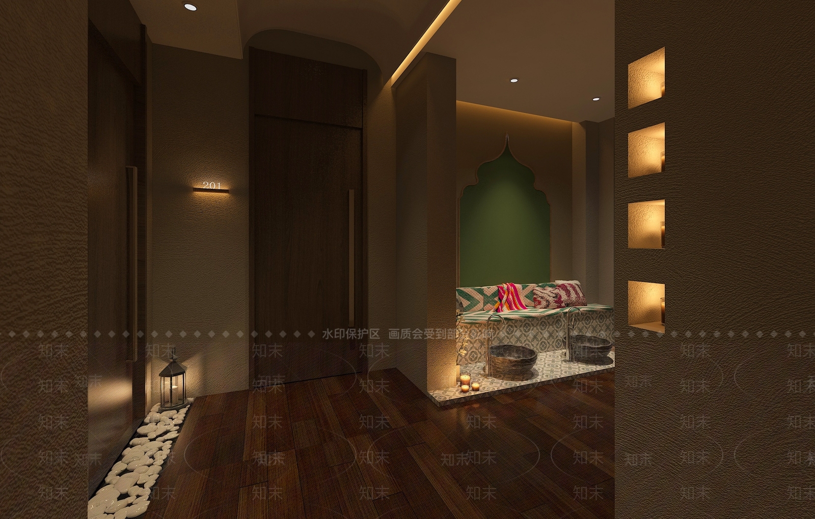 东南亚泰式美容SPA店3D模型下载【ID:1139726949】