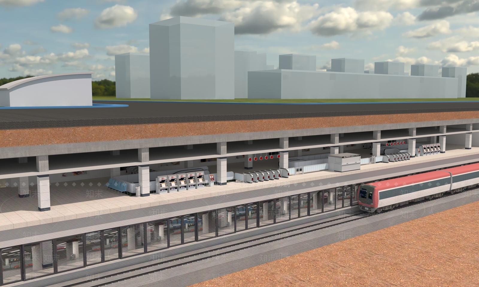 现代地铁3D模型下载【ID:1139741603】