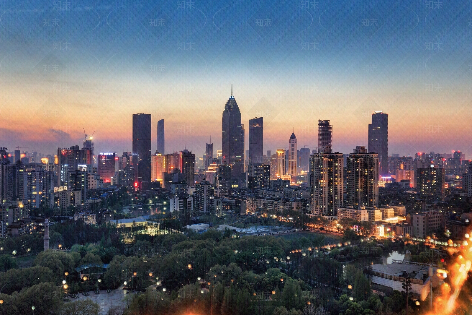 晚上城市外景贴图下载【ID:1139746001】