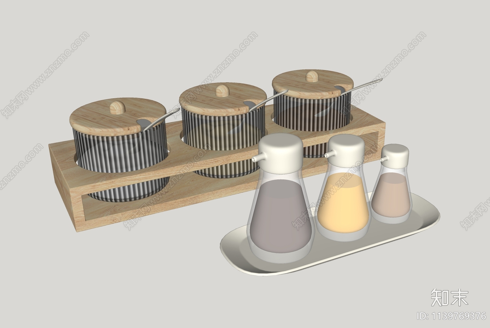 调味罐SU模型下载【ID:1139769376】
