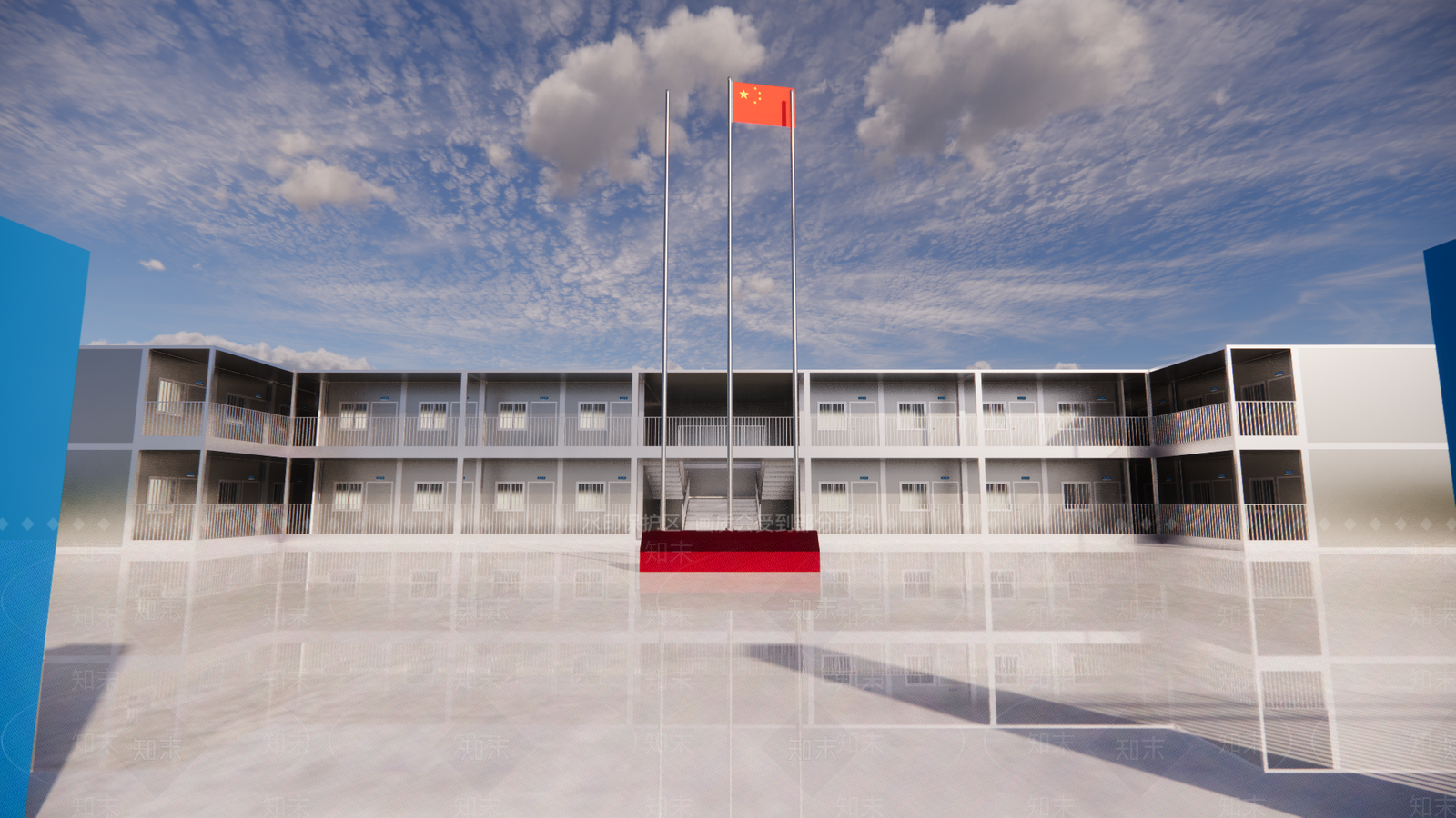 现代工地项目部SU模型下载【ID:1139769949】