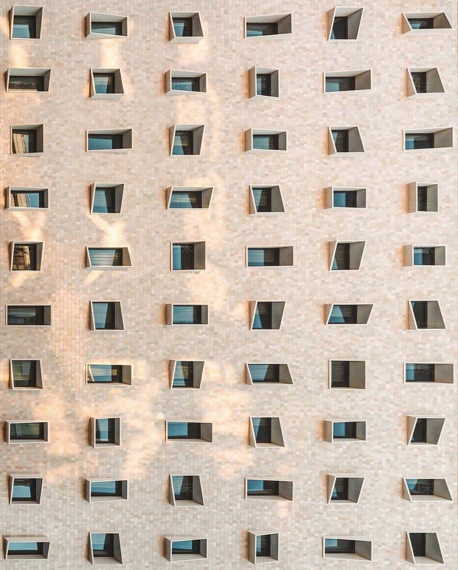 异形窗口建筑外立面贴图贴图下载【ID:1139775595】