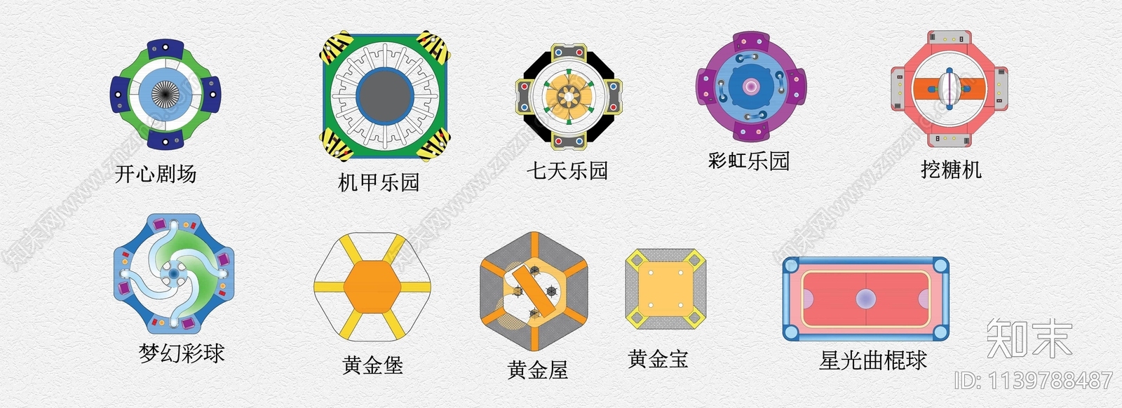 电玩城游戏厅设备cad施工图下载【ID:1139788487】