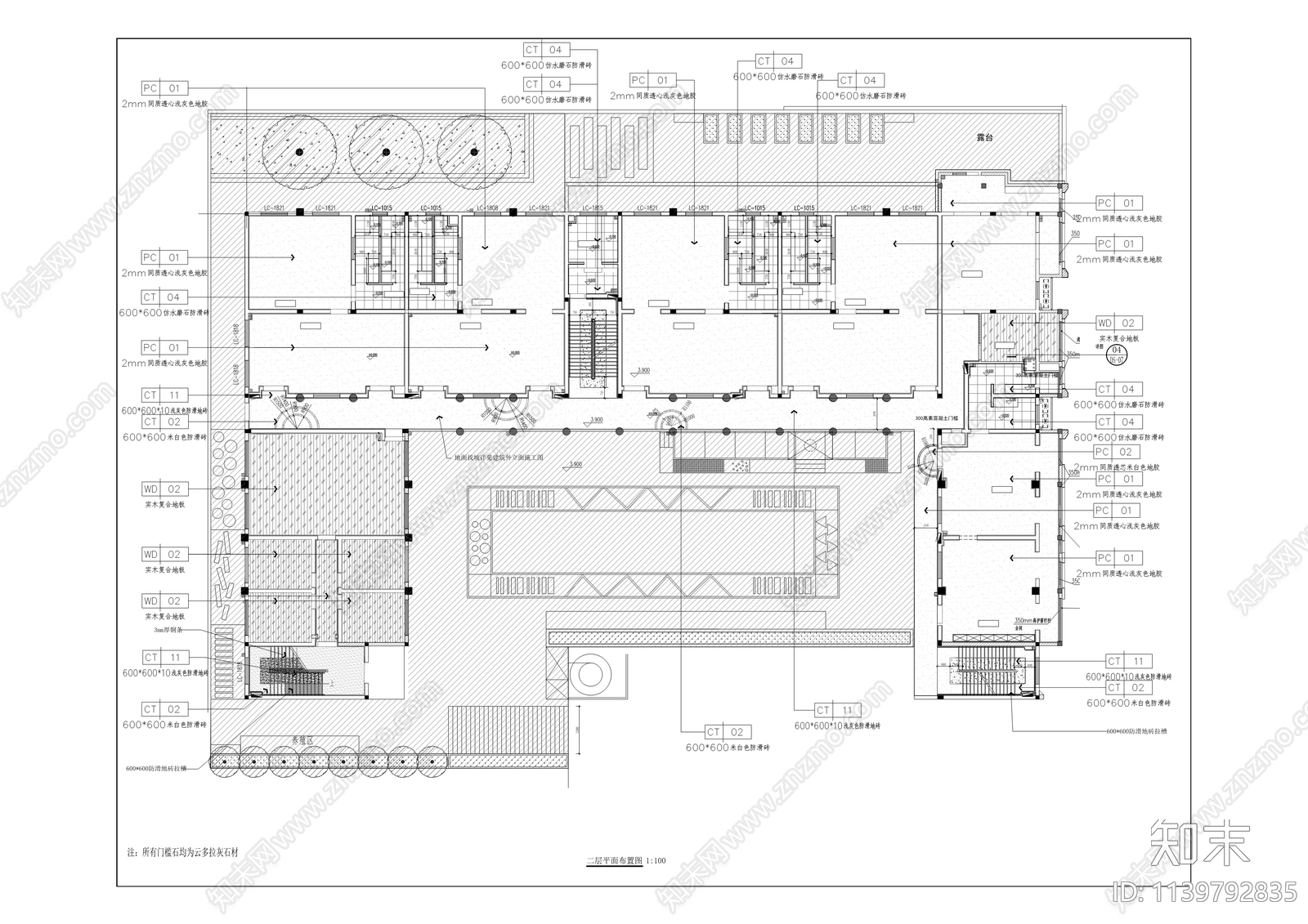 幼儿园室内装修cad施工图下载【ID:1139792835】