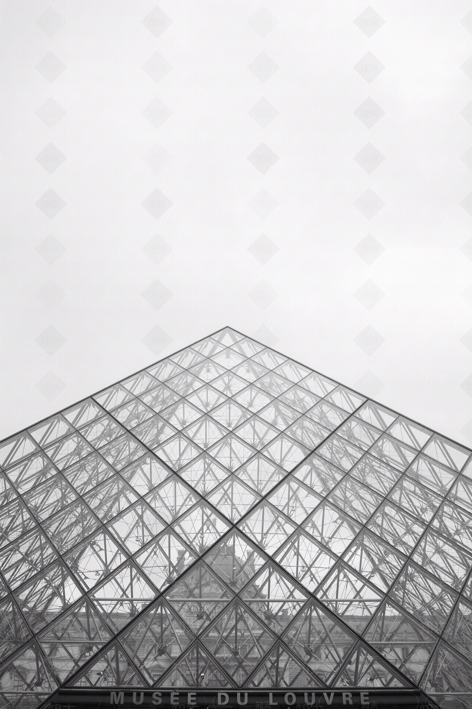 黑白建筑摄影装饰画贴图下载【ID:1139829844】