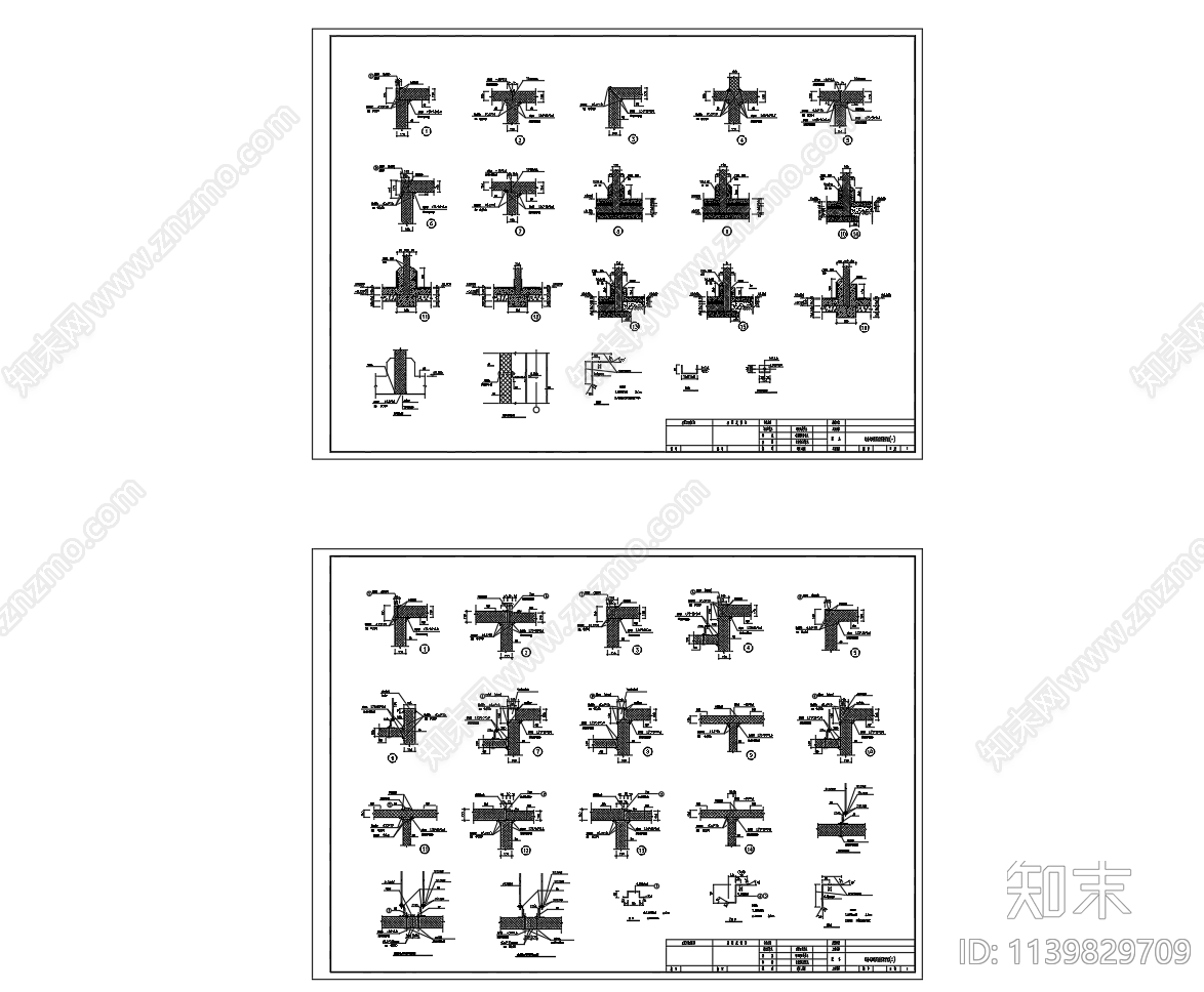 组合式冷库库体保温节点施工图下载【ID:1139829709】