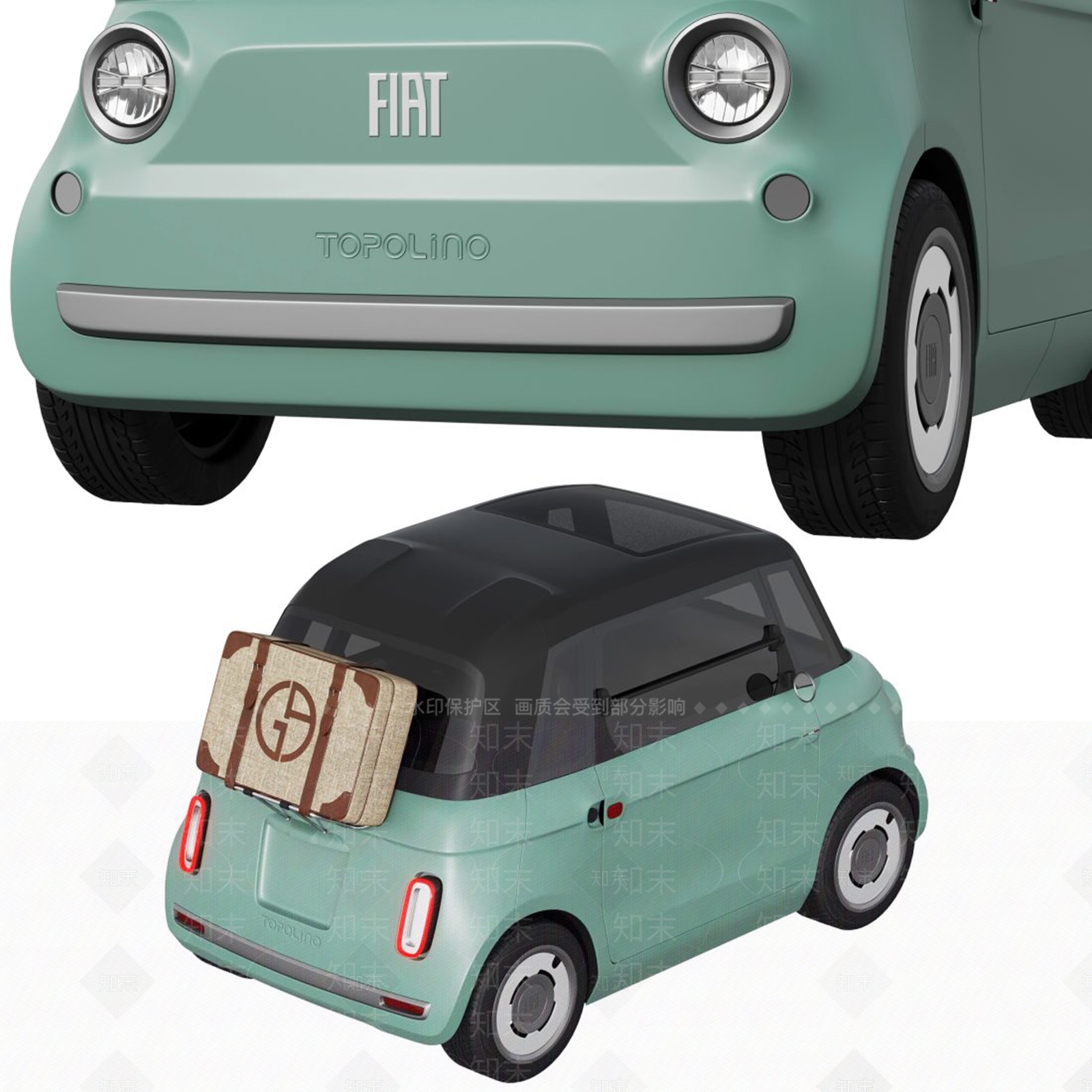 迷你小轿车3D模型下载【ID:1139836628】