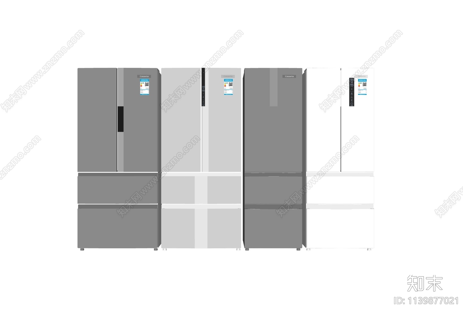 冰箱SU模型下载【ID:1139877021】