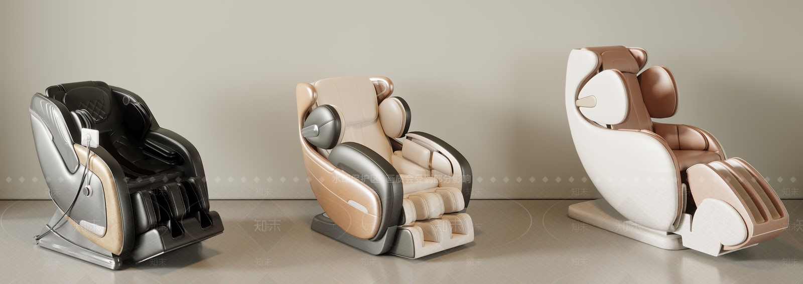 现代按摩椅3D模型下载【ID:1139882302】