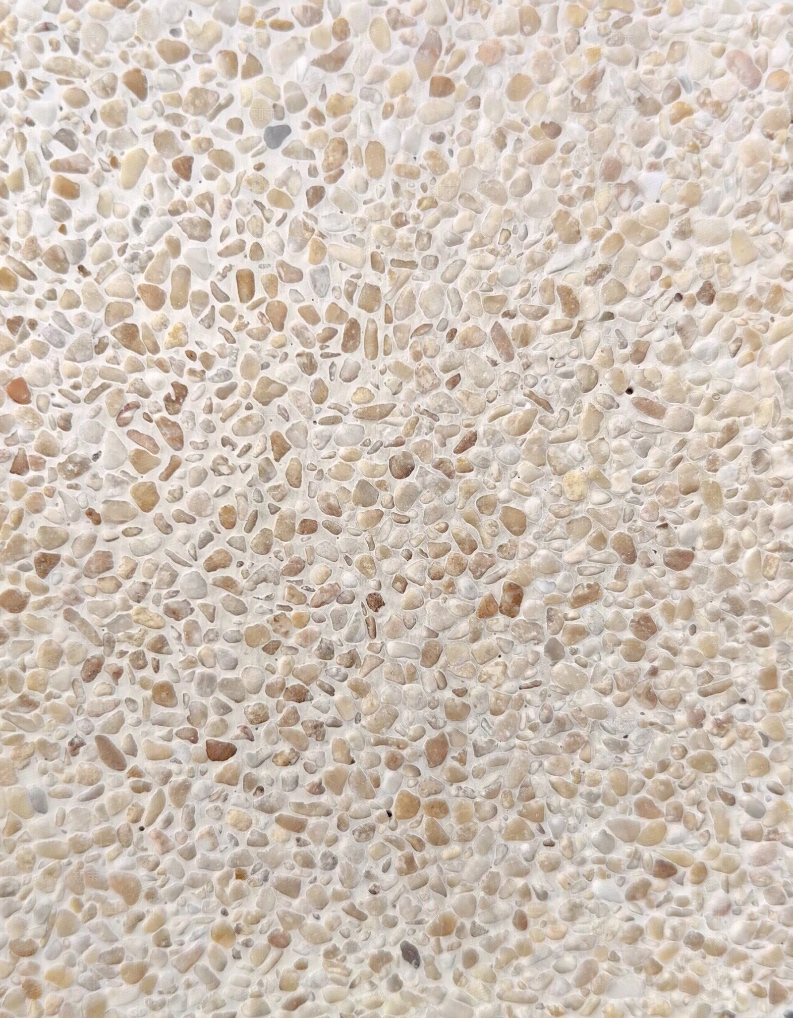米色鹅卵石拼铺地面贴图下载【ID:1139883401】