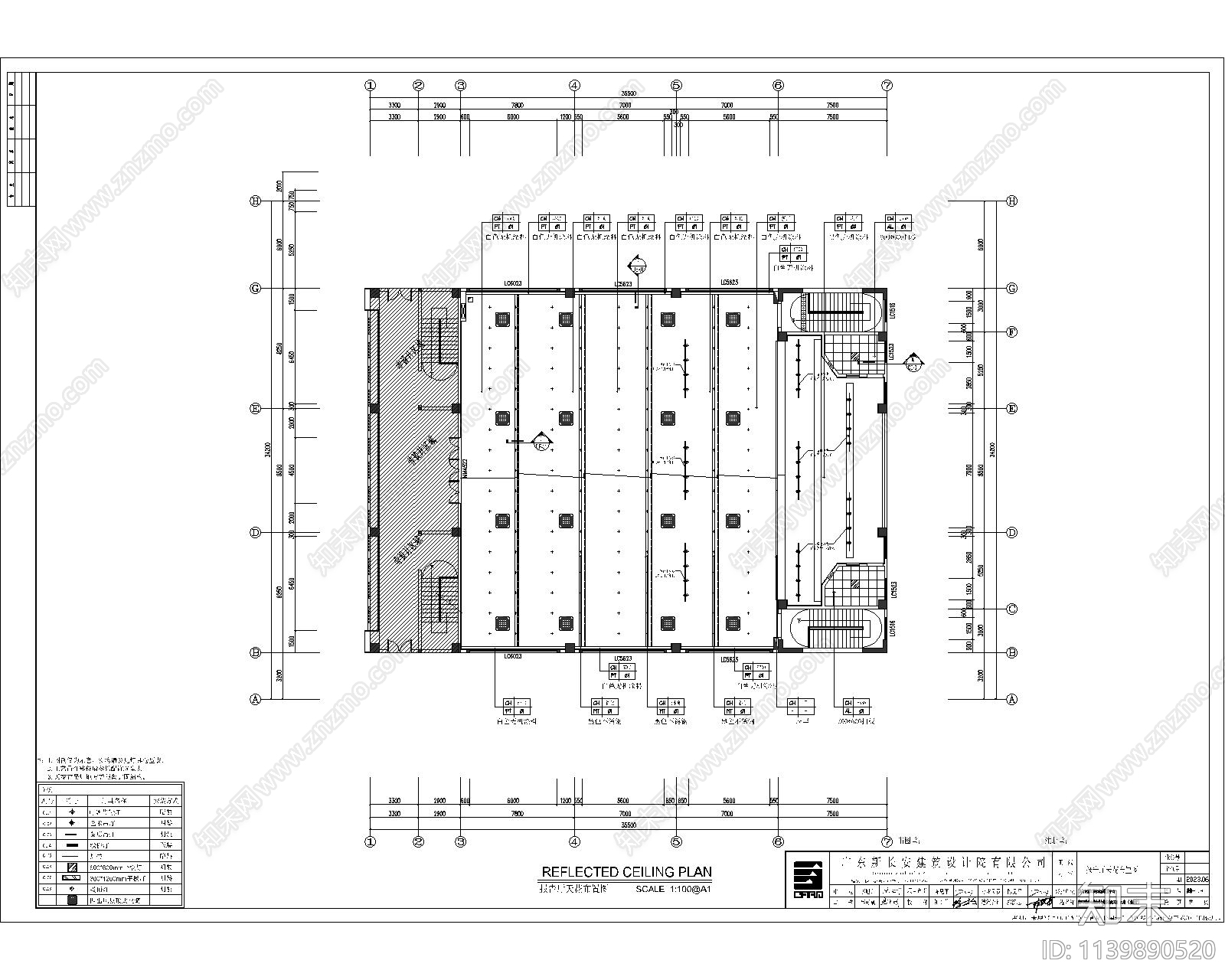 报告厅深化cad施工图下载【ID:1139890520】