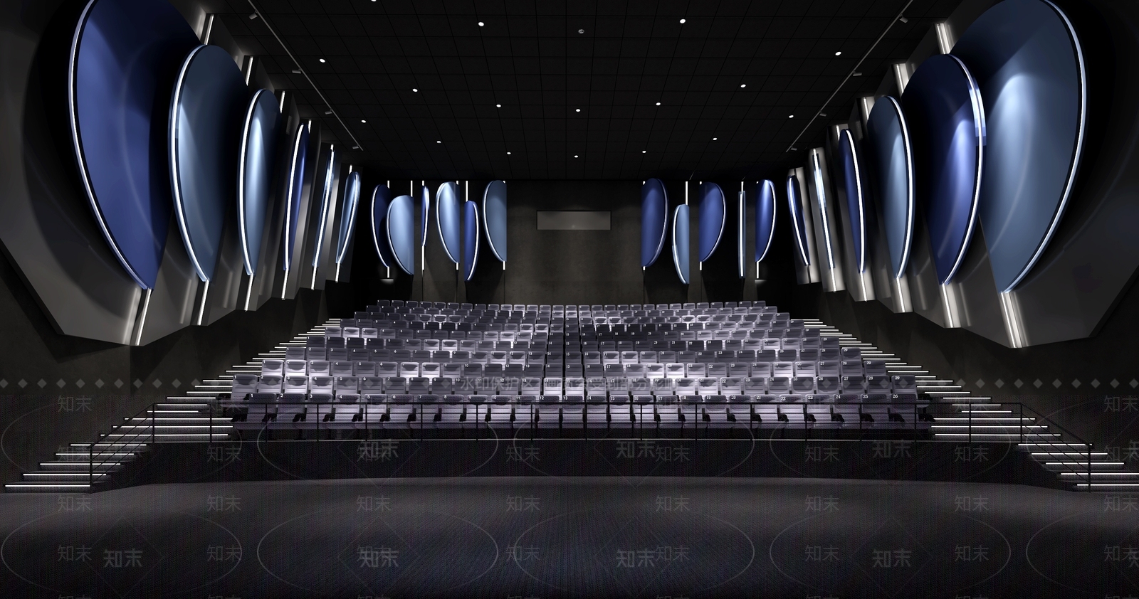 现代风格电影院3D模型下载【ID:1139902057】