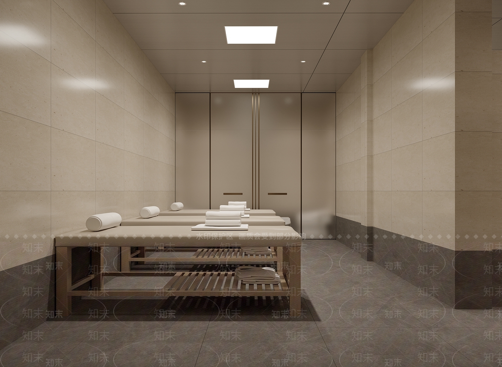 现代洗浴中心3D模型下载【ID:1139935666】