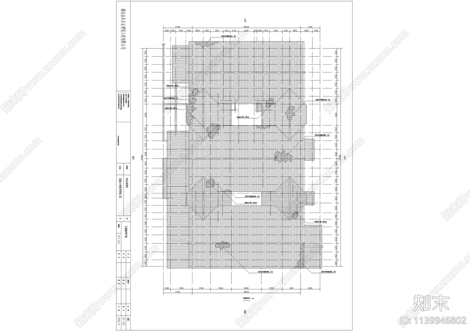 查勖公祠古建筑修缮工程cad施工图下载【ID:1139946802】