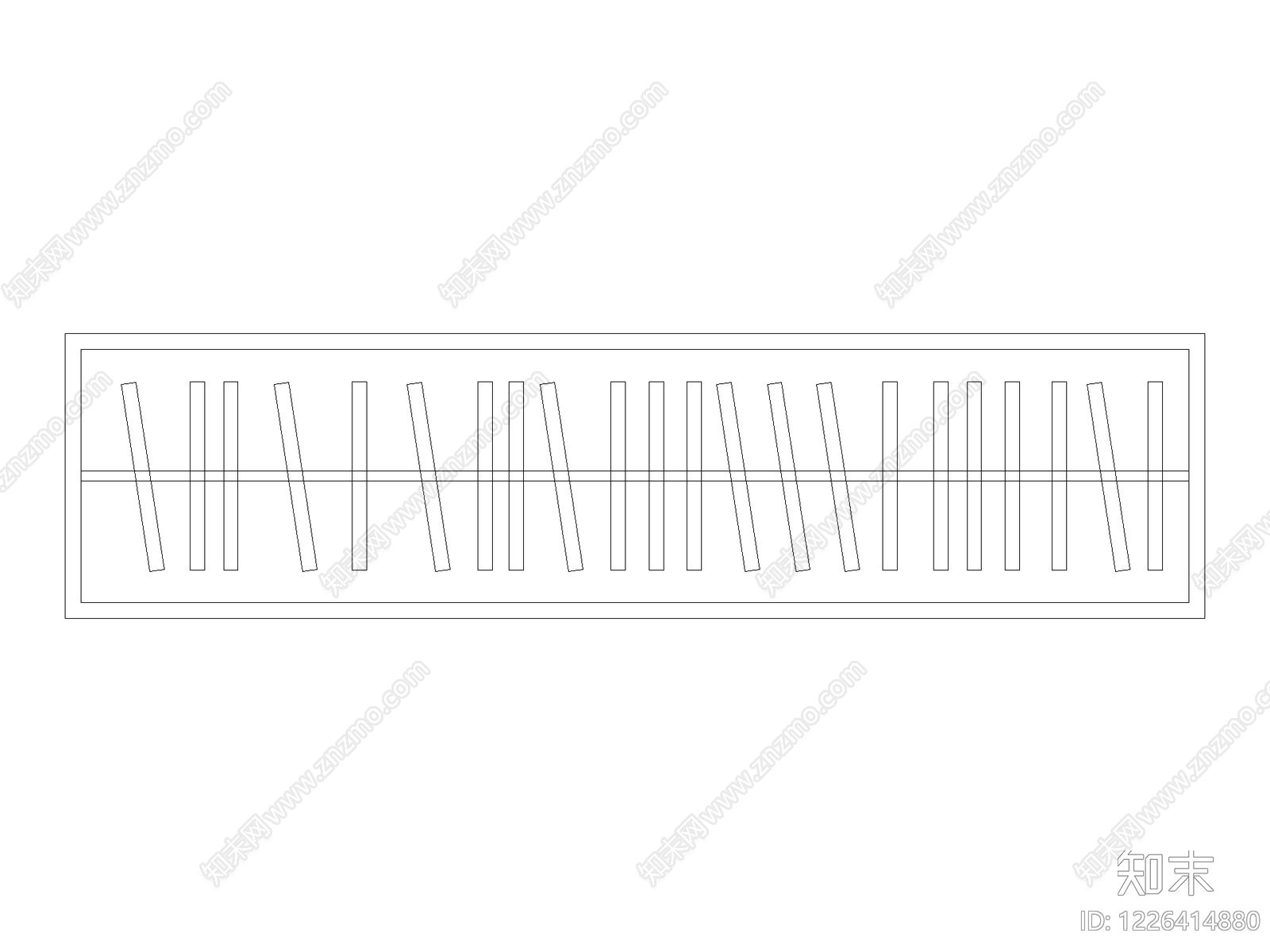 柜子平立面cad施工图下载【ID:1226414880】