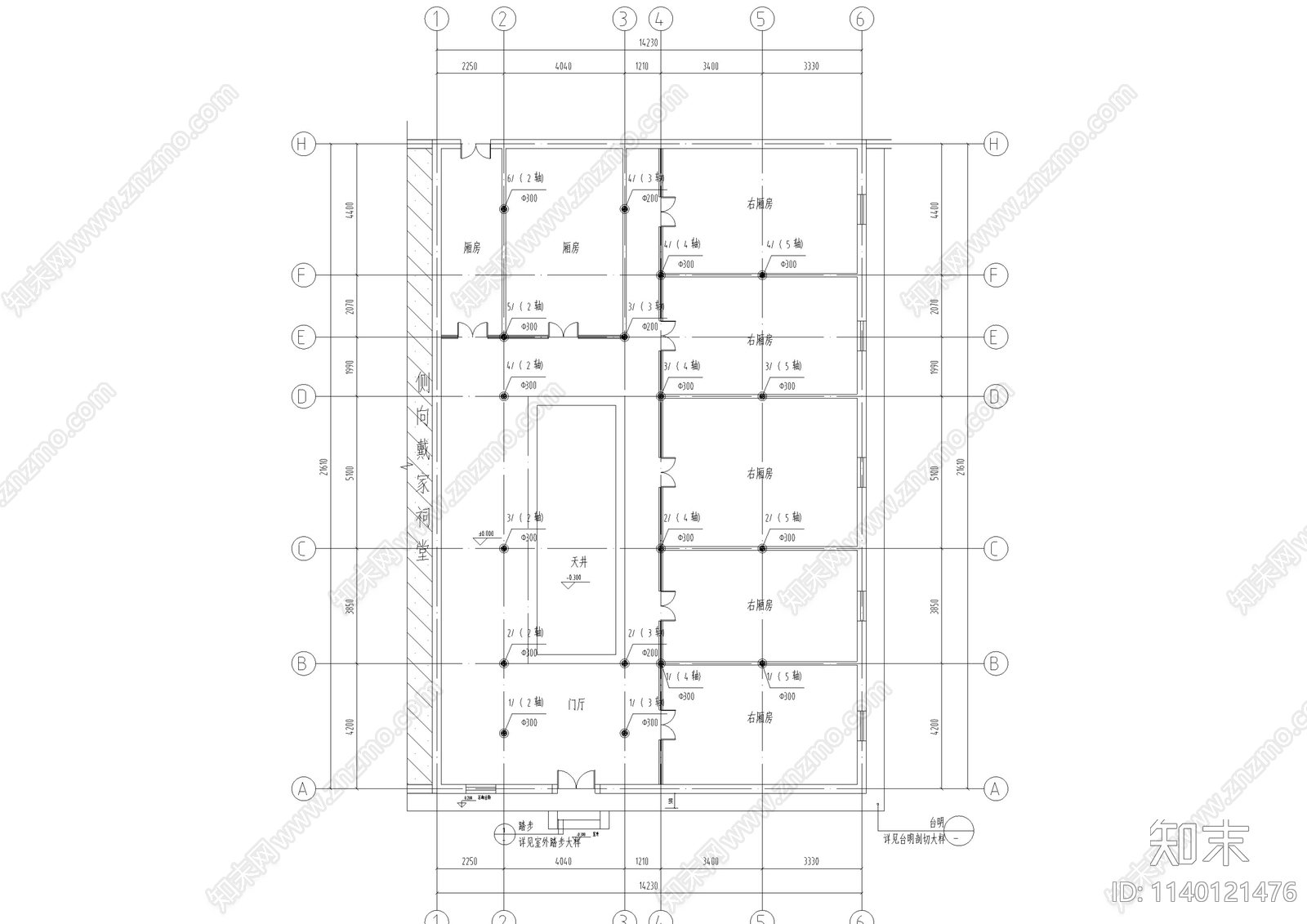 染布坊古建筑cad施工图下载【ID:1140121476】