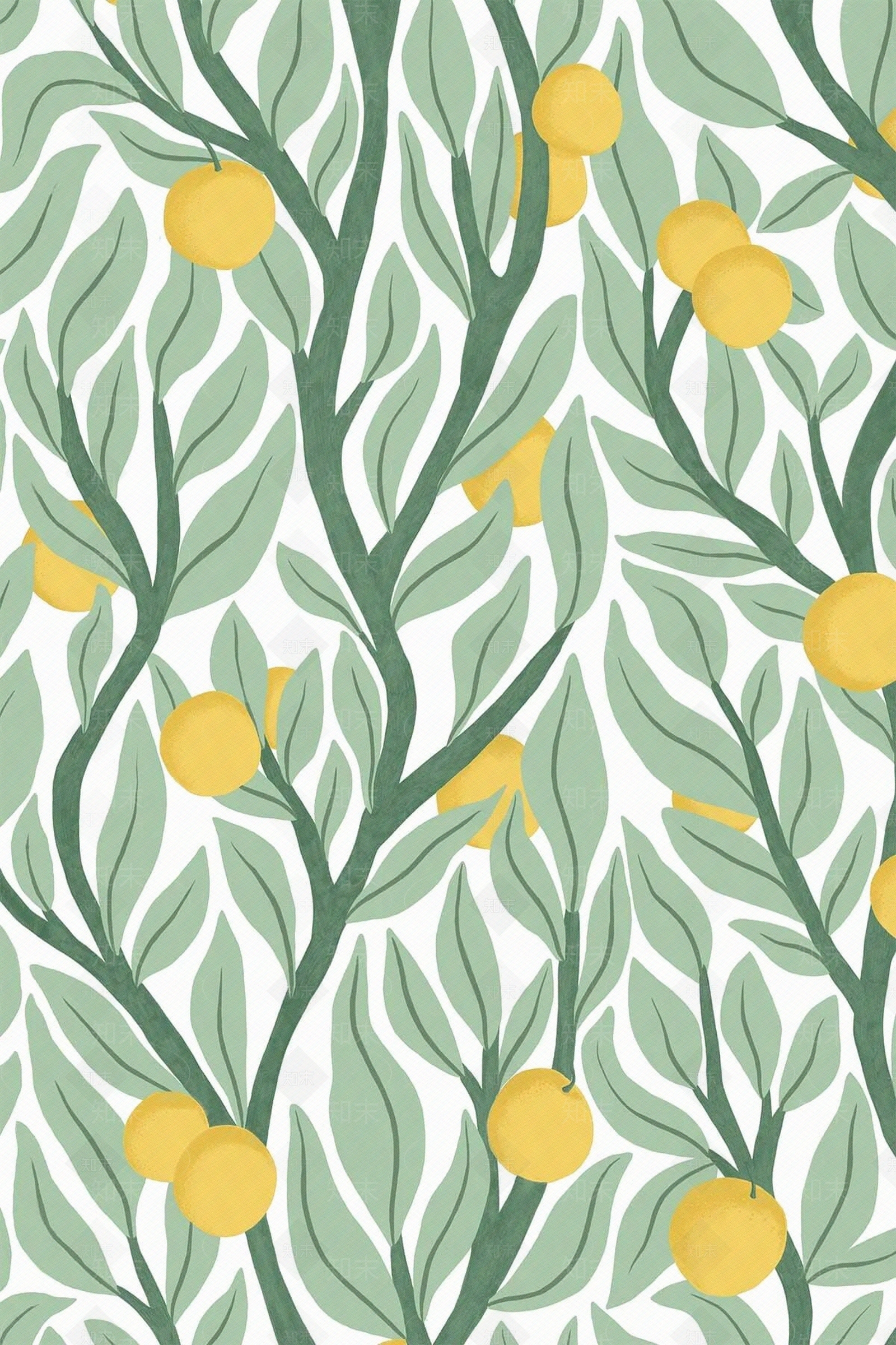 绿色儿童房壁纸贴图下载【ID:1139964139】