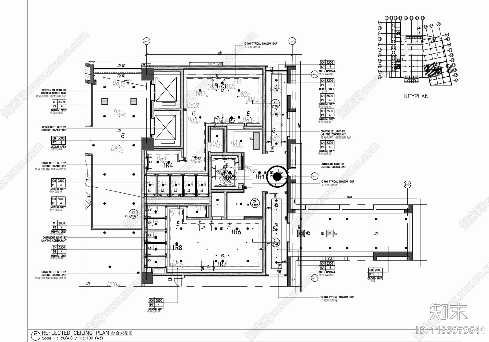 酒店公共卫生间cad施工图下载【ID:1139979644】